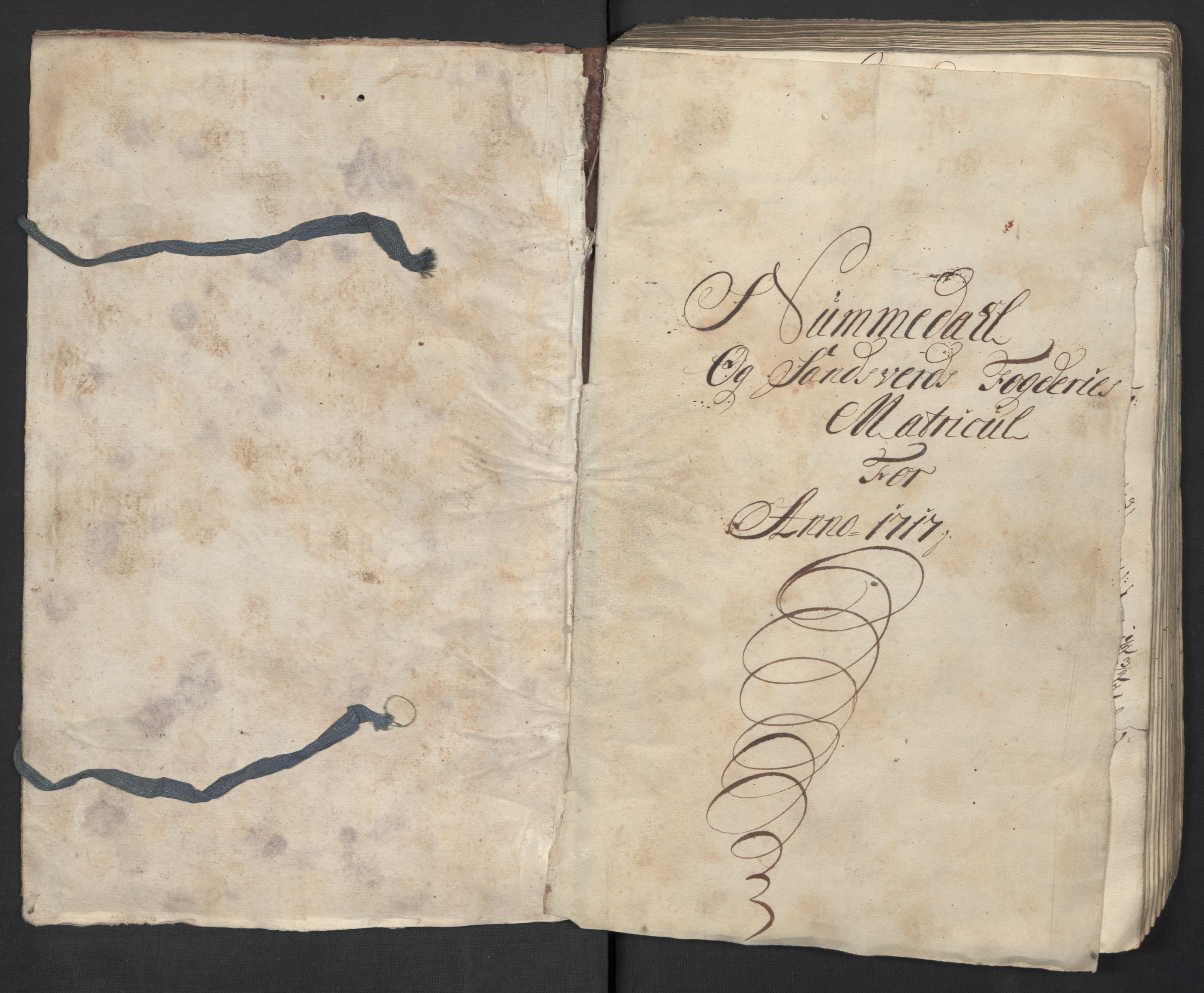 Rentekammeret inntil 1814, Reviderte regnskaper, Fogderegnskap, AV/RA-EA-4092/R24/L1593: Fogderegnskap Numedal og Sandsvær, 1717, p. 22