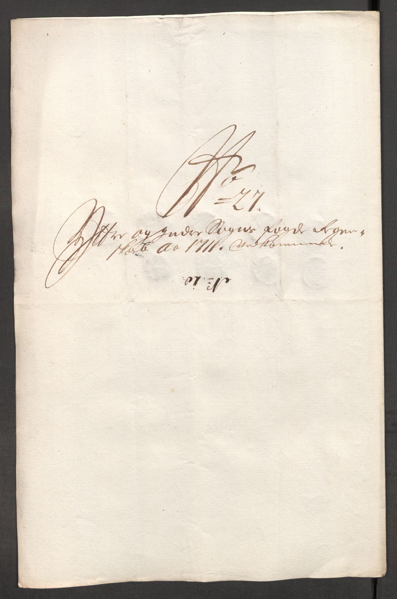 Rentekammeret inntil 1814, Reviderte regnskaper, Fogderegnskap, AV/RA-EA-4092/R52/L3317: Fogderegnskap Sogn, 1711, p. 202