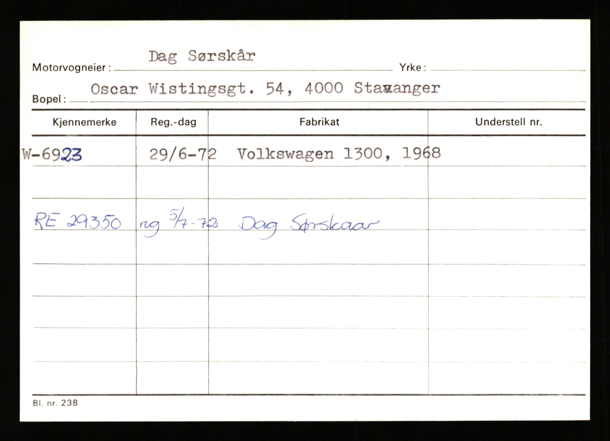 Stavanger trafikkstasjon, SAST/A-101942/0/G/L0002: Registreringsnummer: 5791 - 10405, 1930-1971, p. 469