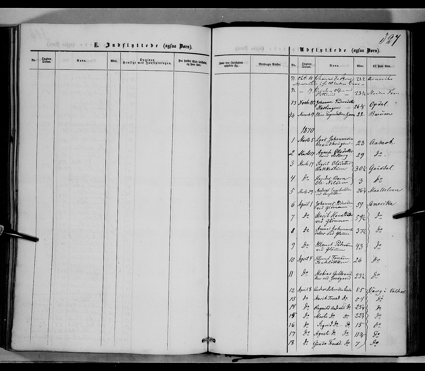 Øyer prestekontor, SAH/PREST-084/H/Ha/Haa/L0006: Parish register (official) no. 6, 1858-1874, p. 327