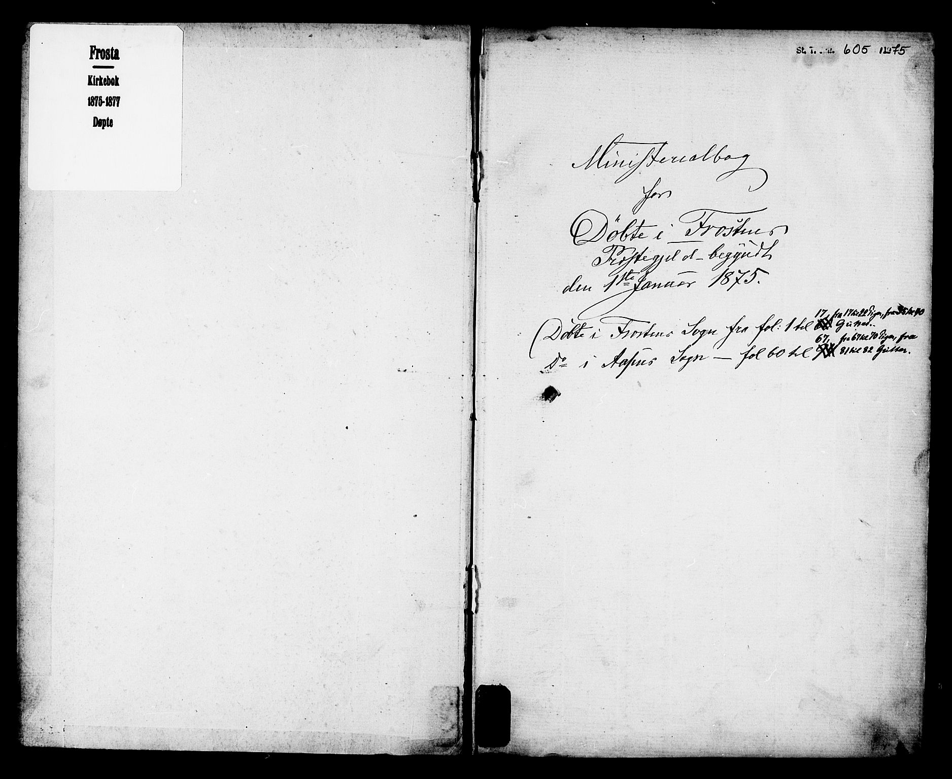 Ministerialprotokoller, klokkerbøker og fødselsregistre - Nord-Trøndelag, SAT/A-1458/713/L0118: Parish register (official) no. 713A08 /2, 1875-1877