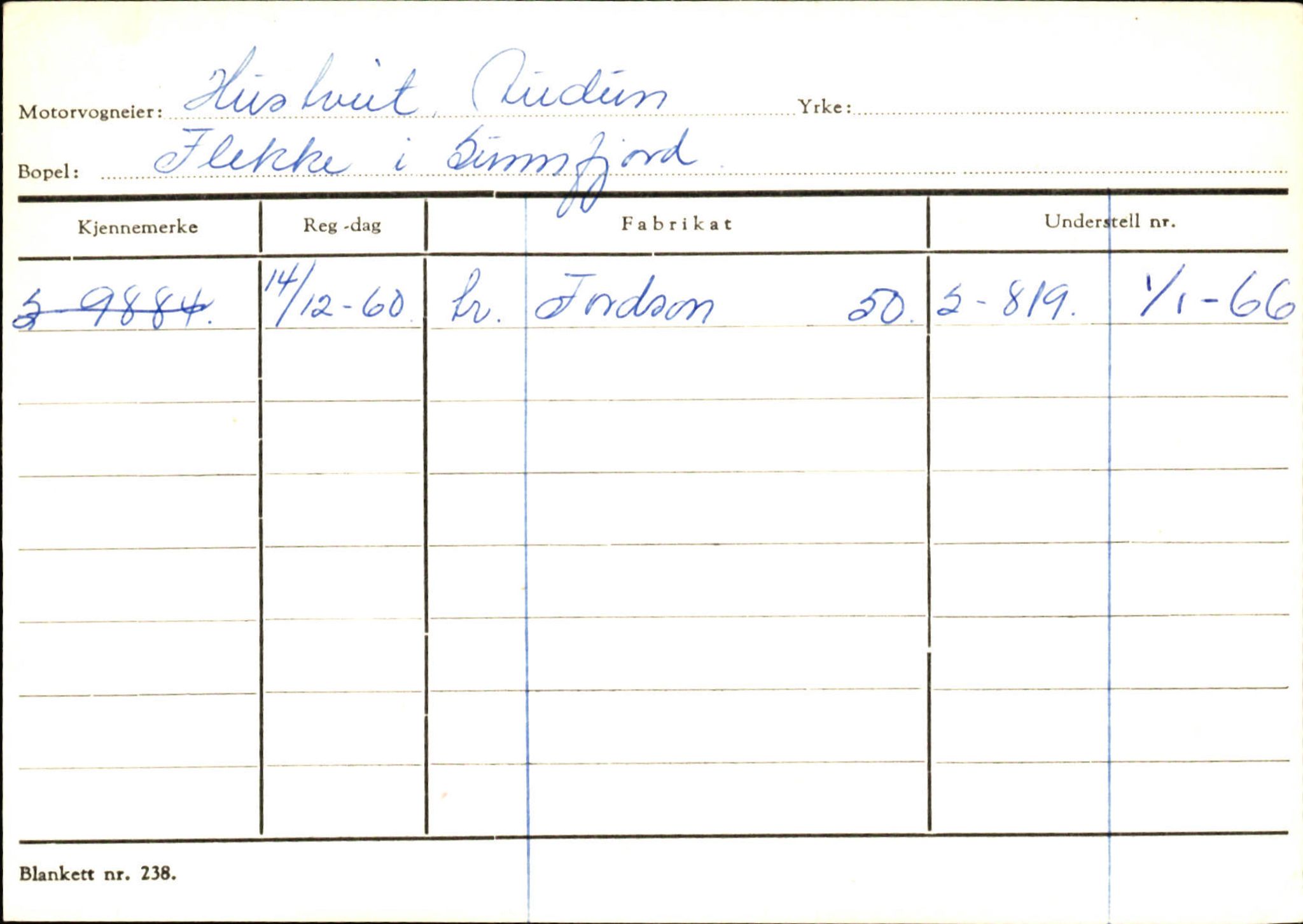 Statens vegvesen, Sogn og Fjordane vegkontor, AV/SAB-A-5301/4/F/L0125: Eigarregister Sogndal V-Å. Aurland A-Å. Fjaler A-N, 1945-1975, p. 2151