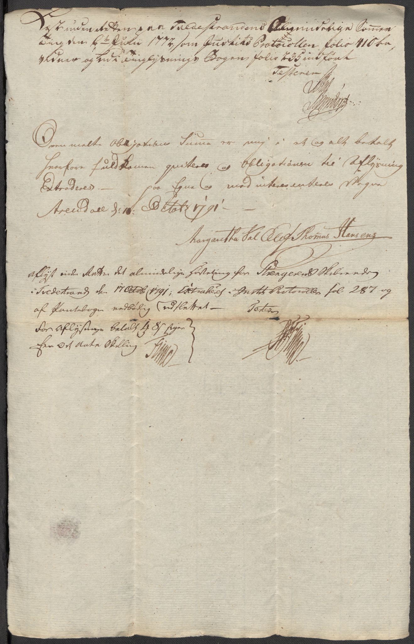 Riksarkivets diplomsamling, AV/RA-EA-5965/F15/L0030: Prestearkiv - Aust-Agder, 1641-1812, p. 103