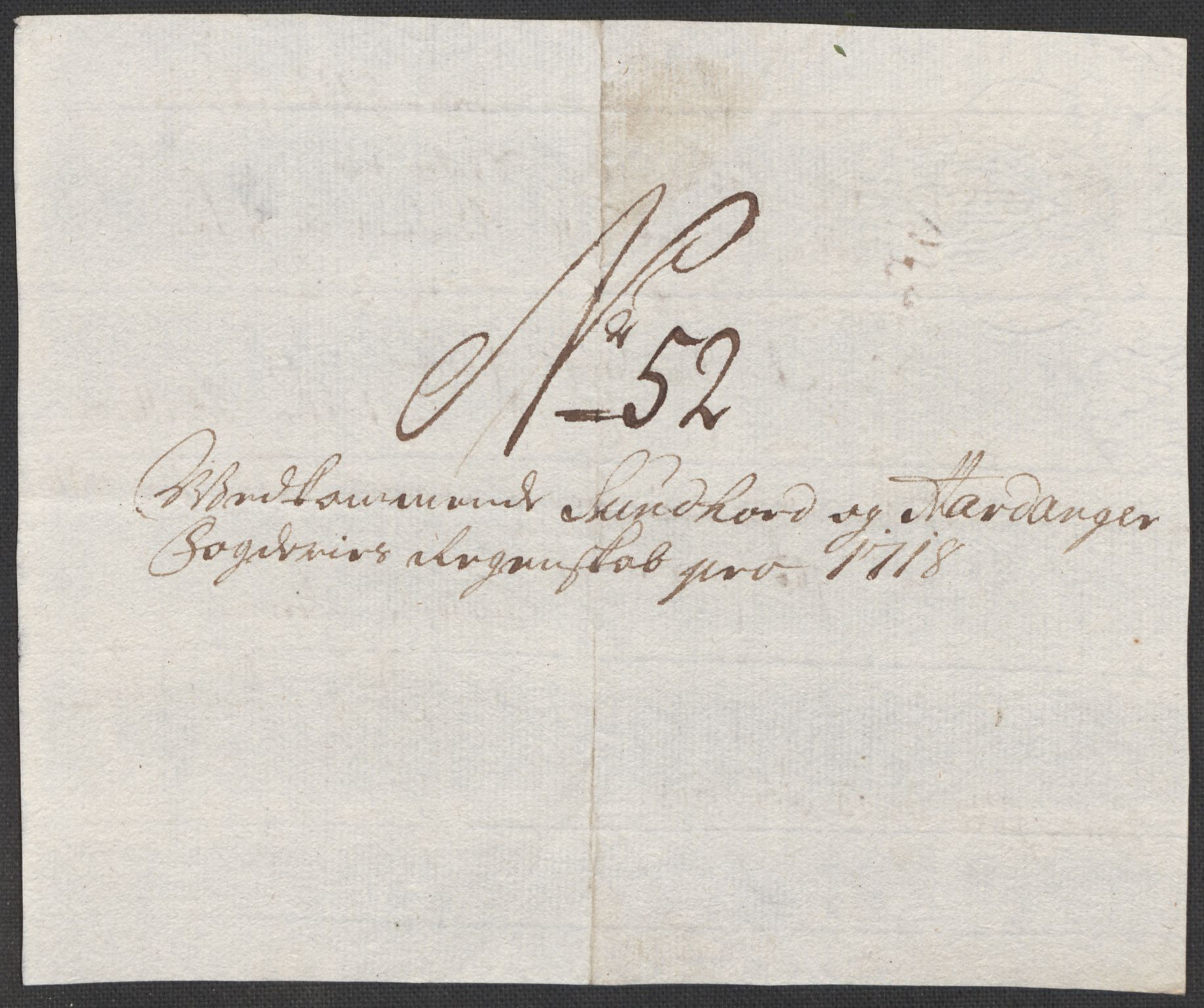 Rentekammeret inntil 1814, Reviderte regnskaper, Fogderegnskap, AV/RA-EA-4092/R48/L2996: Fogderegnskap Sunnhordland og Hardanger, 1718, p. 34