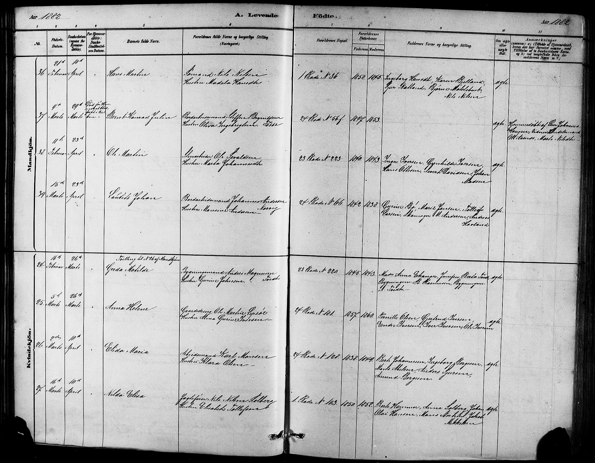 Sandviken Sokneprestembete, AV/SAB-A-77601/H/Hb/L0001: Parish register (copy) no. A 2, 1879-1892