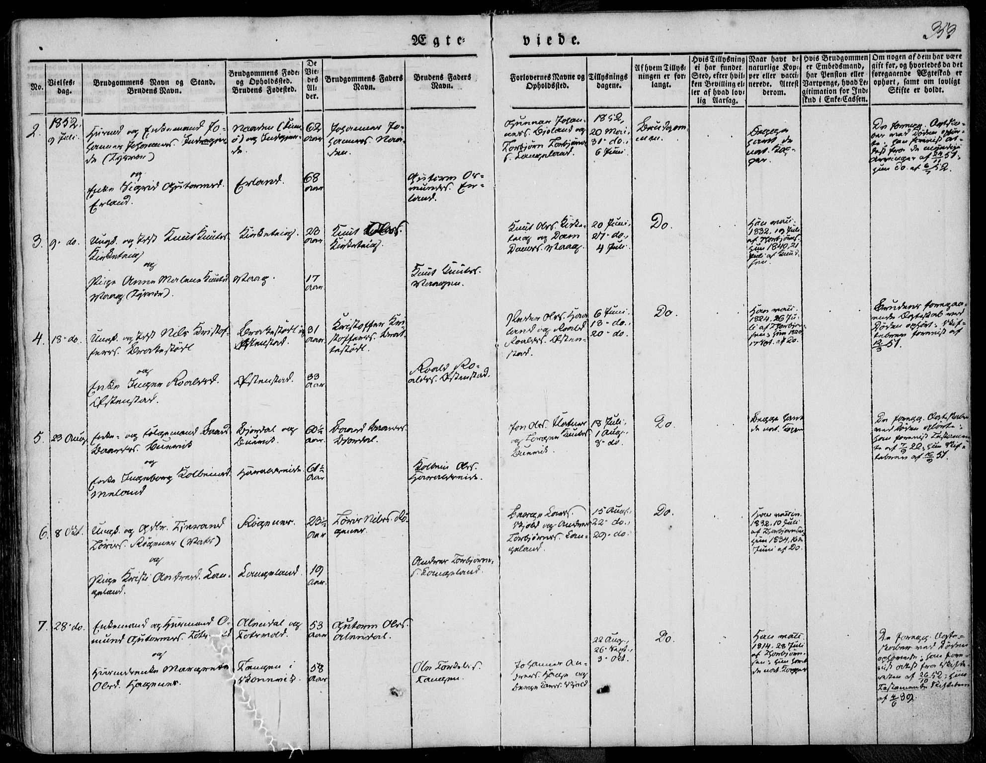 Skjold sokneprestkontor, AV/SAST-A-101847/H/Ha/Haa/L0006: Parish register (official) no. A 6.1, 1835-1858, p. 353