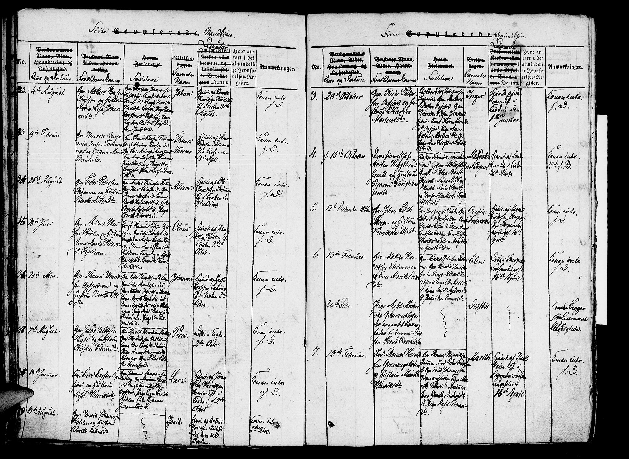 Skjervøy sokneprestkontor, SATØ/S-1300/H/Ha/Haa/L0004kirke: Parish register (official) no. 4, 1820-1838