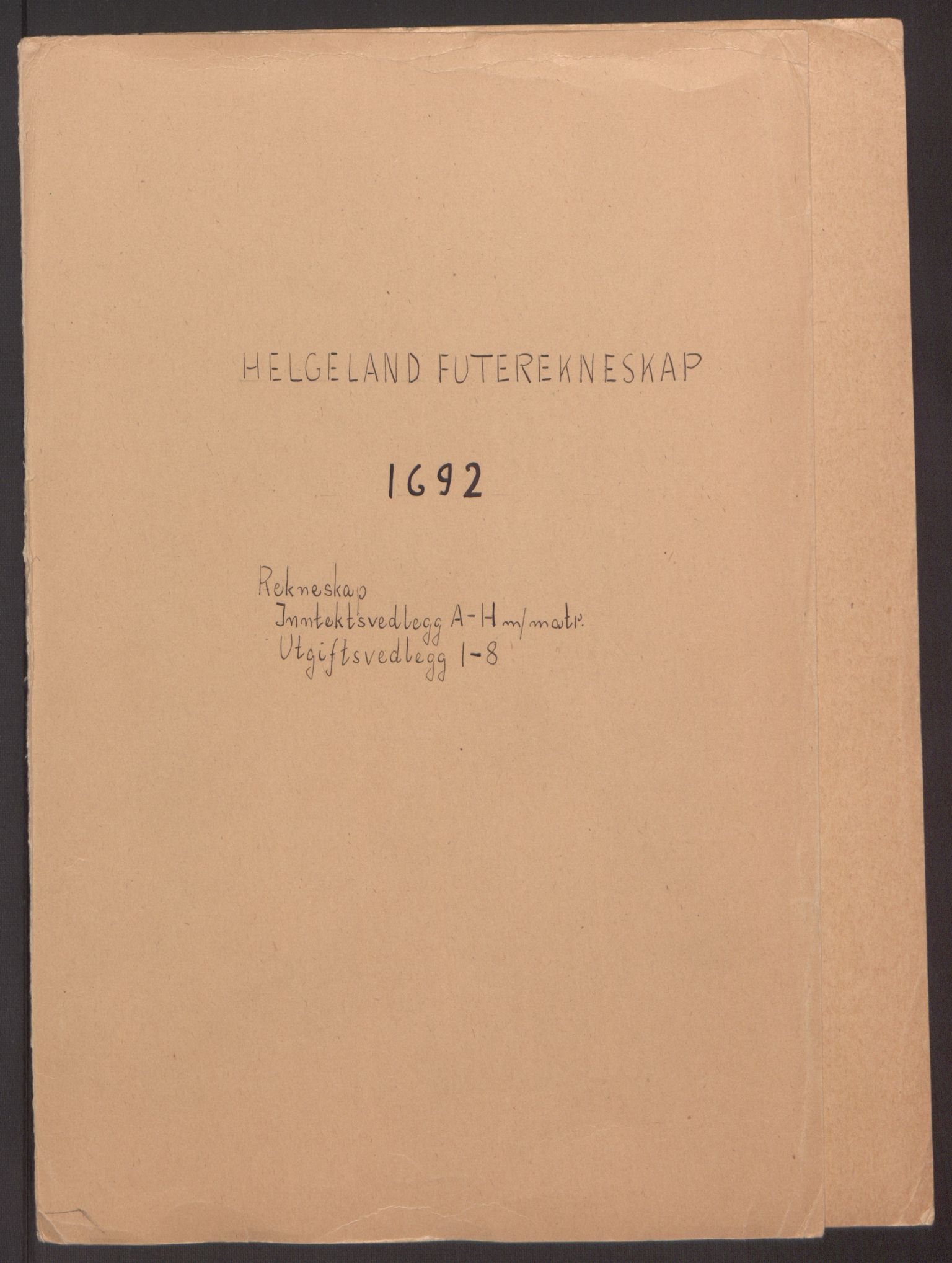 Rentekammeret inntil 1814, Reviderte regnskaper, Fogderegnskap, RA/EA-4092/R65/L4504: Fogderegnskap Helgeland, 1691-1692, p. 165