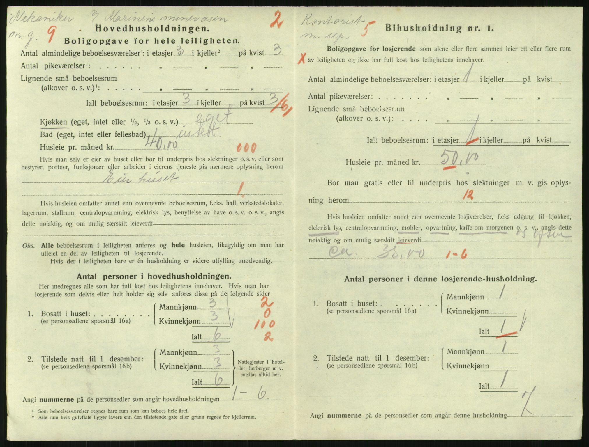 SAKO, 1920 census for Horten, 1920, p. 3868