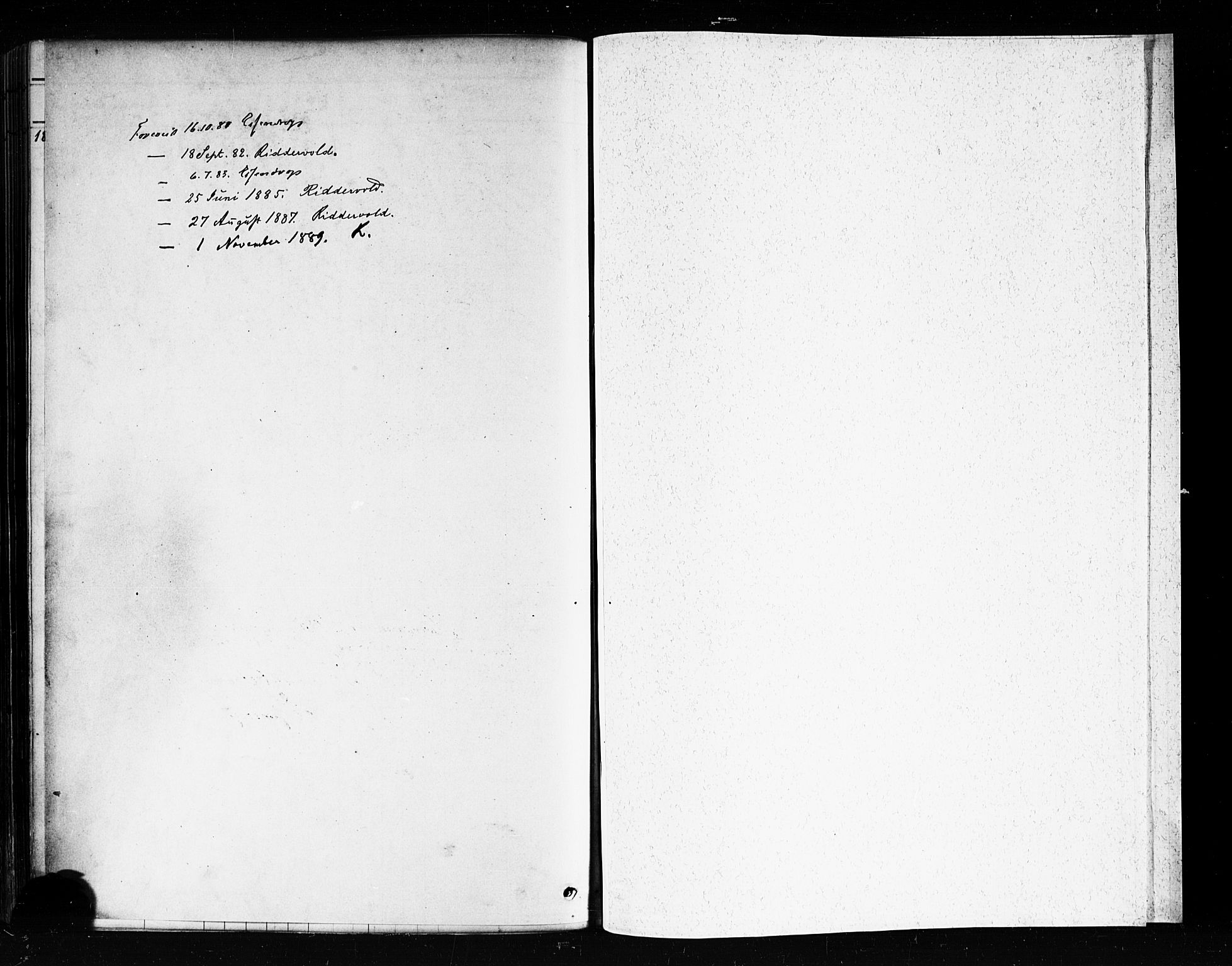 Halden prestekontor Kirkebøker, SAO/A-10909/F/Fa/L0012: Parish register (official) no. I 12, 1878-1889