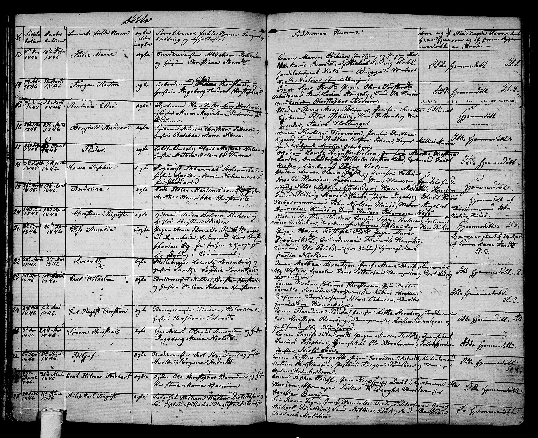 Tønsberg kirkebøker, AV/SAKO-A-330/G/Ga/L0002: Parish register (copy) no. 2, 1827-1854