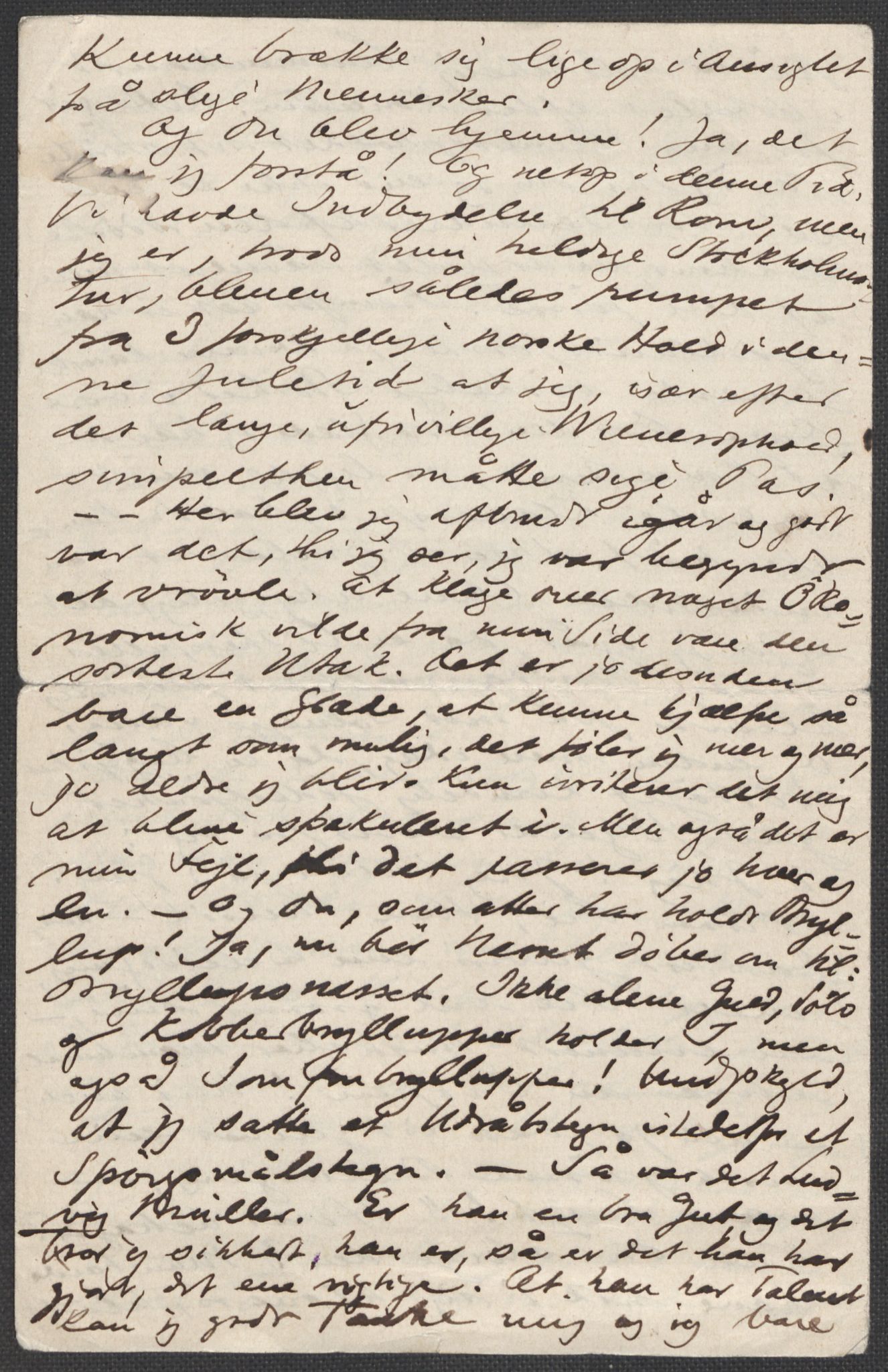 Beyer, Frants, AV/RA-PA-0132/F/L0001: Brev fra Edvard Grieg til Frantz Beyer og "En del optegnelser som kan tjene til kommentar til brevene" av Marie Beyer, 1872-1907, p. 484