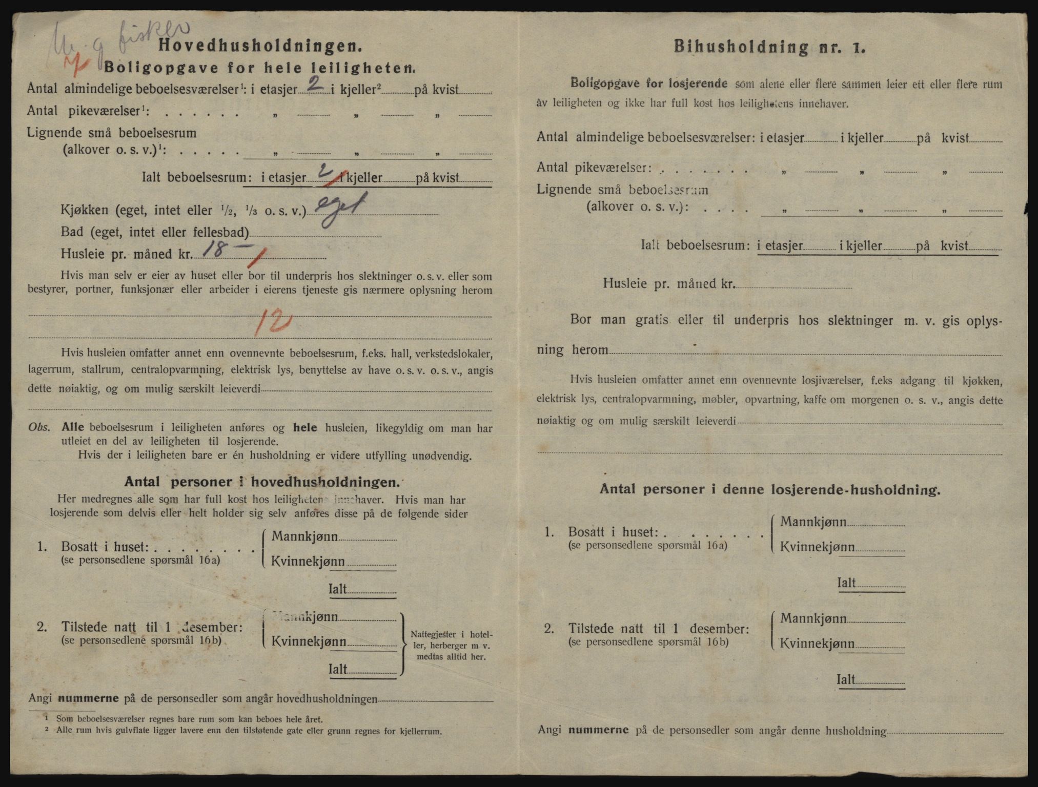 SATØ, 1920 census for Vardø, 1920, p. 1672