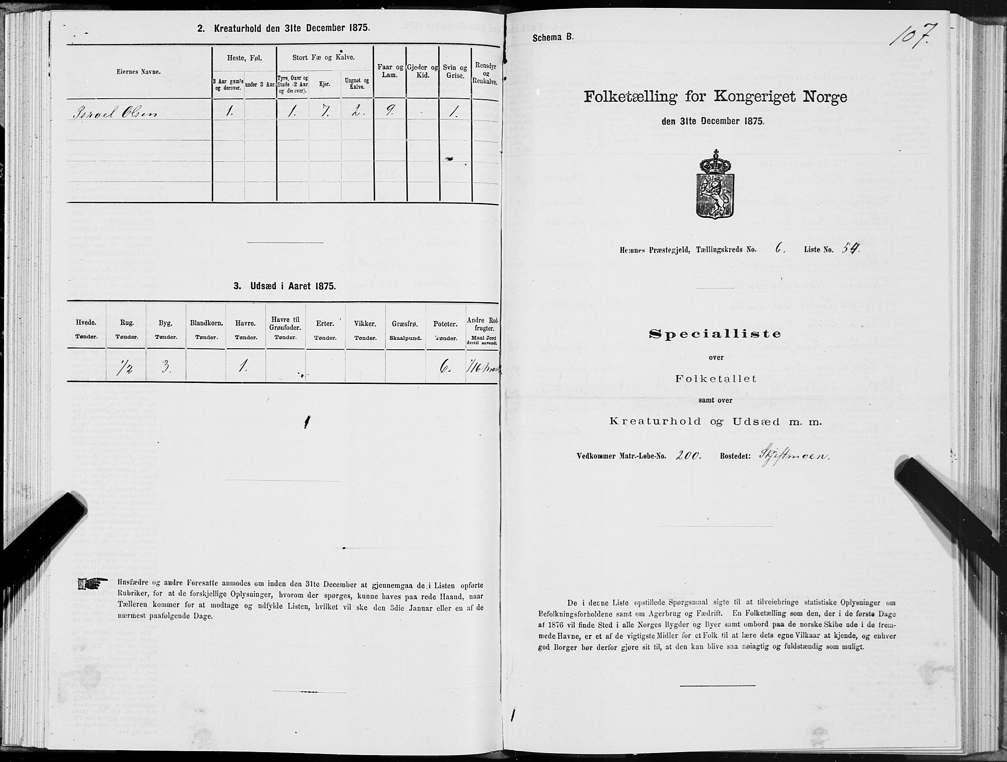 SAT, 1875 census for 1832P Hemnes, 1875, p. 4107