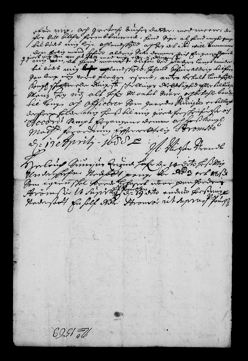 Stattholderembetet 1572-1771, RA/EA-2870/Af/L0002: Avskrifter av vedlegg til originale supplikker, nummerert i samsvar med supplikkbøkene, 1687-1689, p. 130