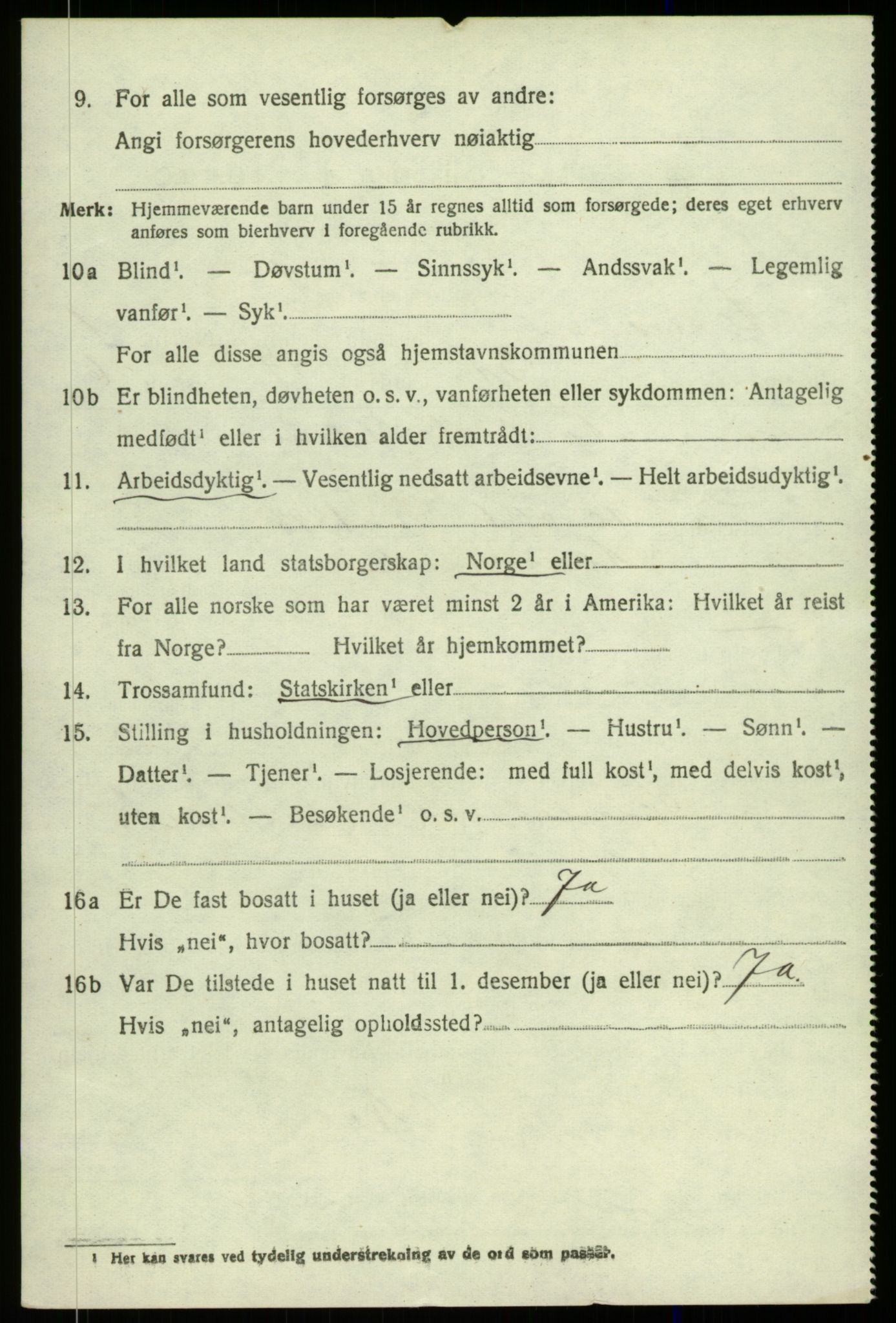 SAB, 1920 census for Alversund, 1920, p. 1547