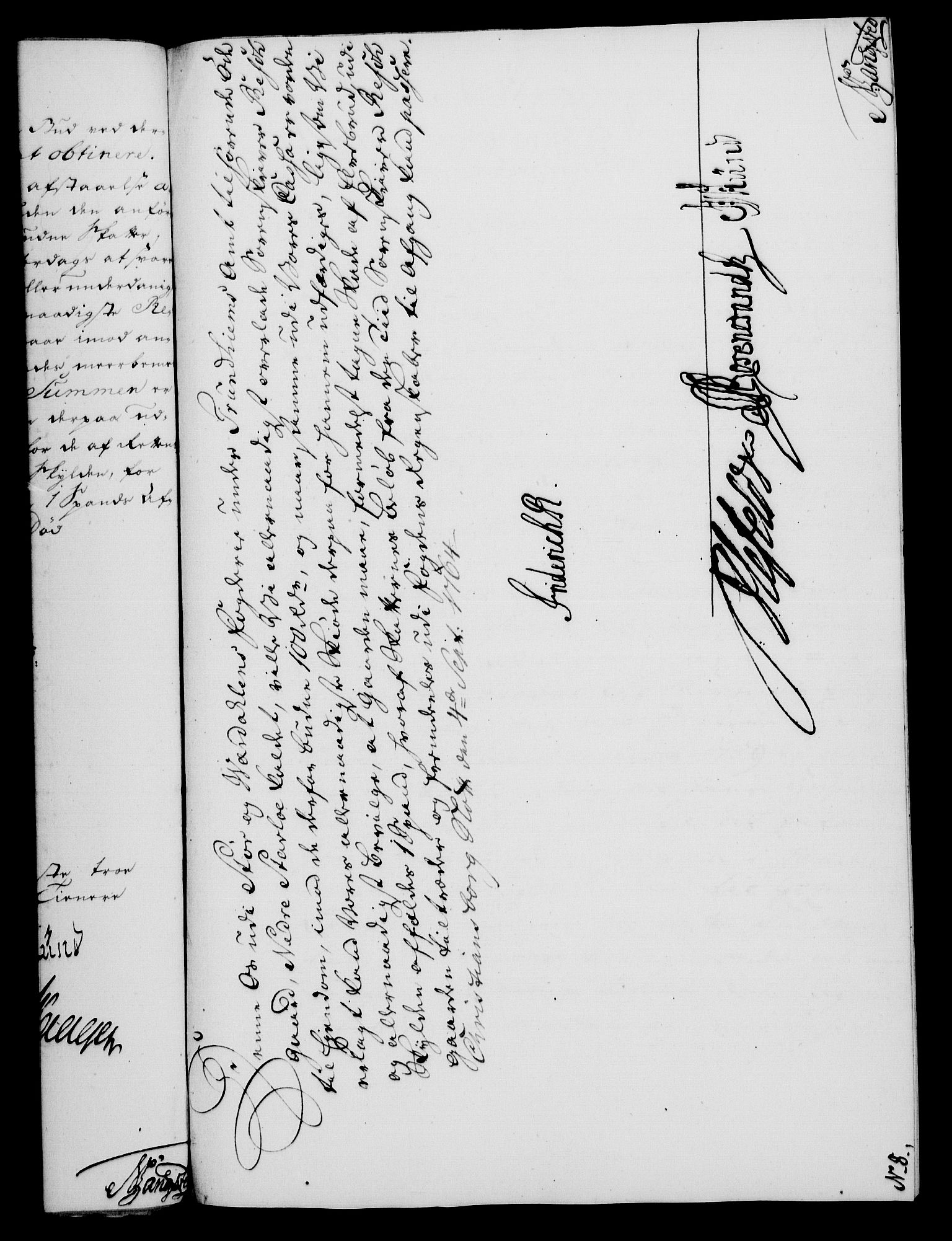 Rentekammeret, Kammerkanselliet, RA/EA-3111/G/Gf/Gfa/L0046: Norsk relasjons- og resolusjonsprotokoll (merket RK 52.46), 1764, p. 336