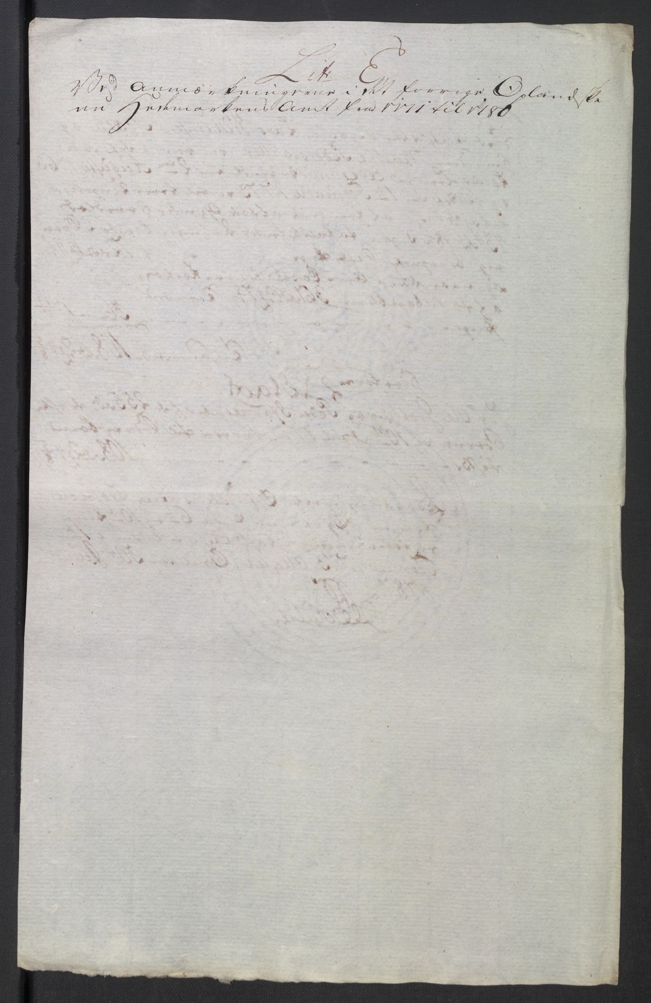 Rentekammeret inntil 1814, Reviderte regnskaper, Mindre regnskaper, AV/RA-EA-4068/Rb/L0014: Opplands amt, 1771-1779, p. 605