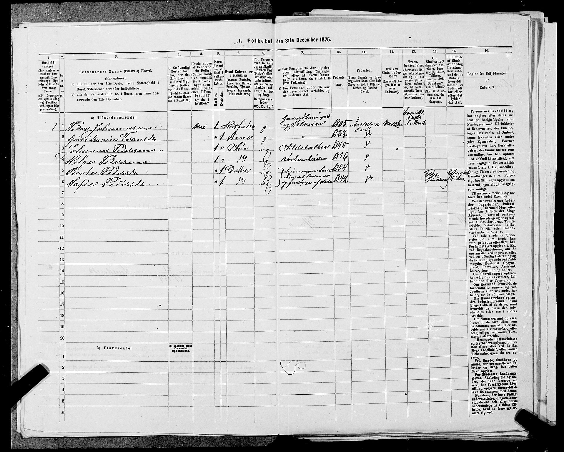 SAST, 1875 census for 1147L Avaldsnes/Avaldsnes og Kopervik, 1875, p. 670