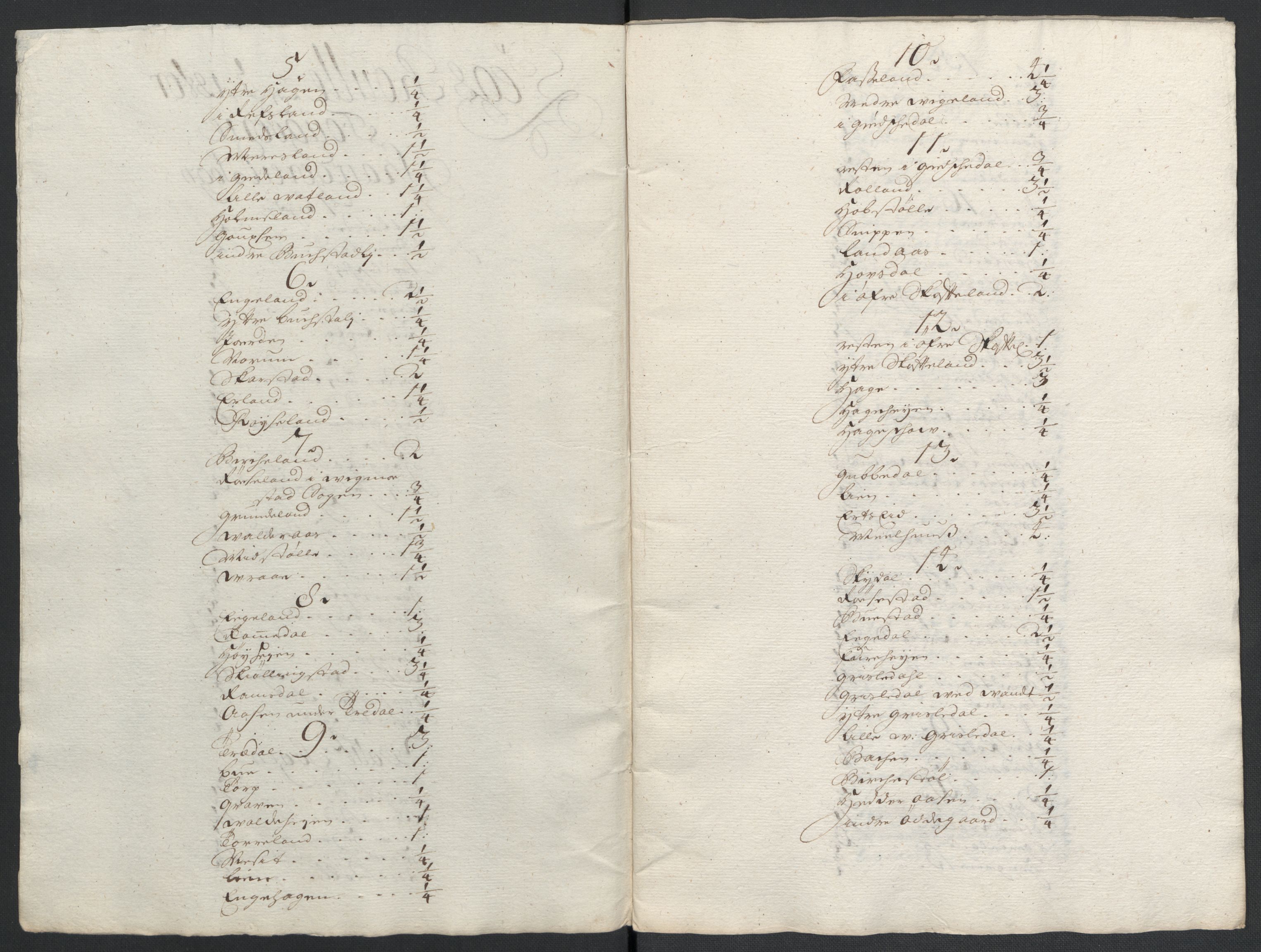 Rentekammeret inntil 1814, Reviderte regnskaper, Fogderegnskap, RA/EA-4092/R43/L2552: Fogderegnskap Lista og Mandal, 1705-1709, p. 49