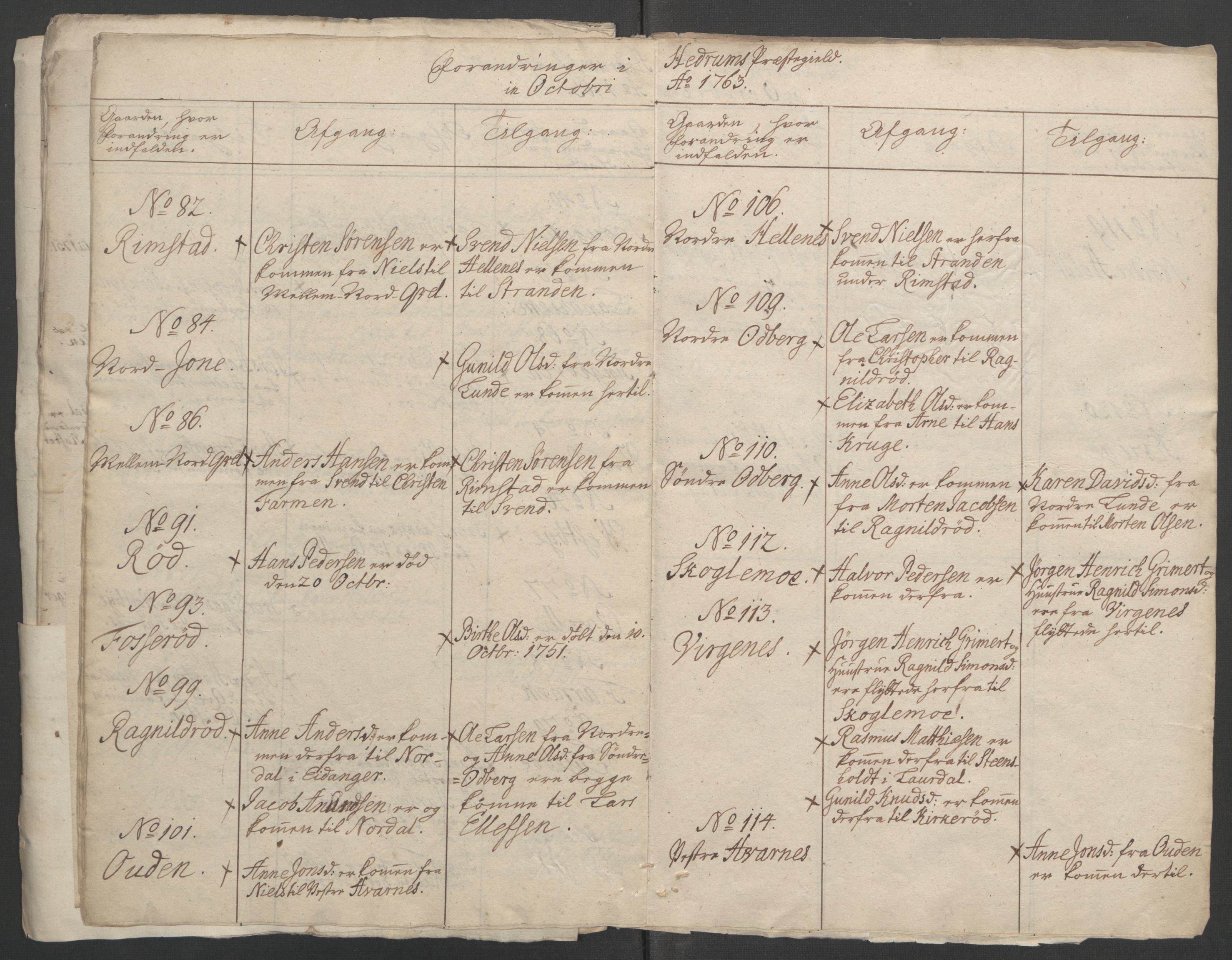 Rentekammeret inntil 1814, Reviderte regnskaper, Fogderegnskap, AV/RA-EA-4092/R33/L2033: Ekstraskatten Larvik grevskap, 1762-1764, p. 382