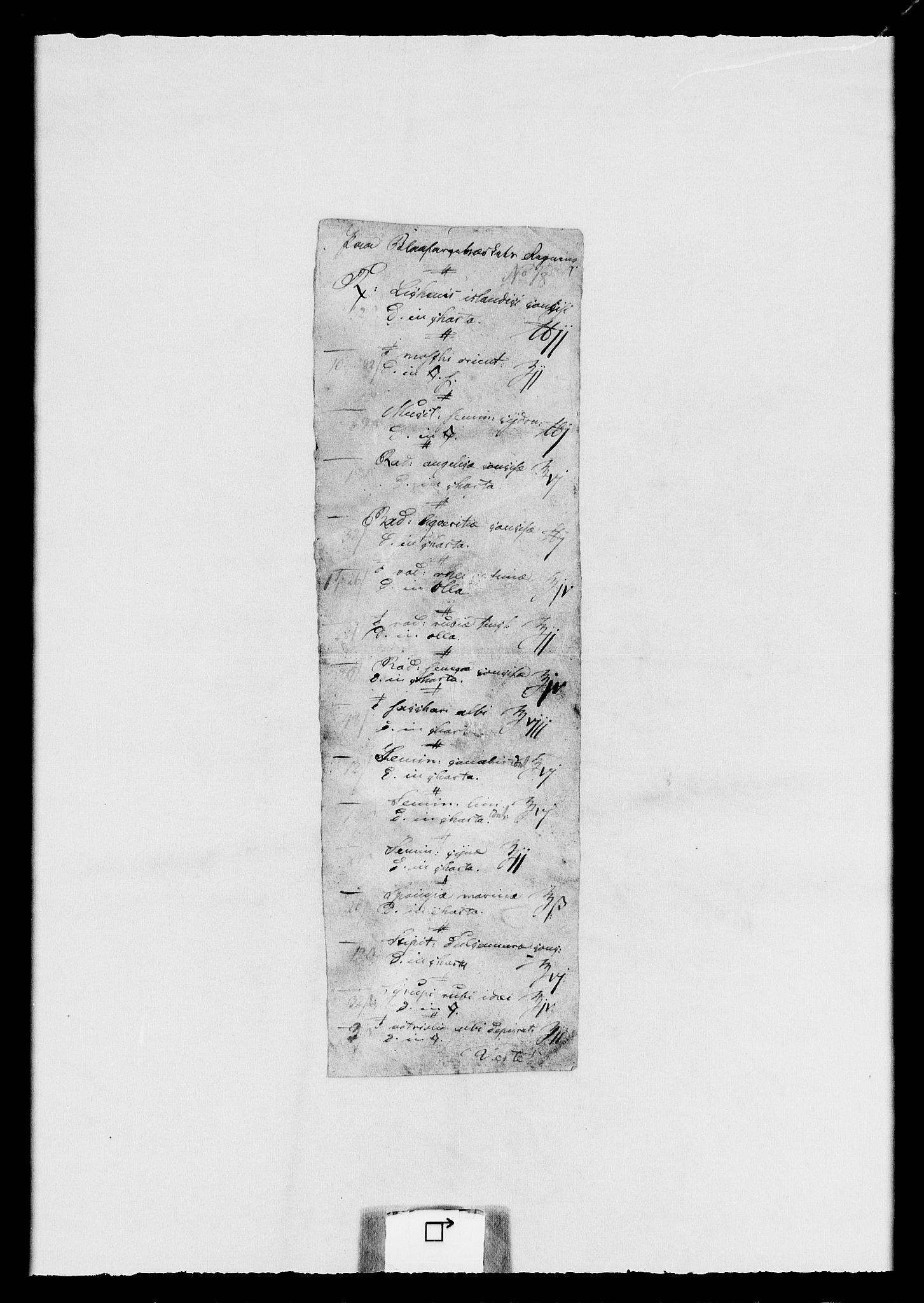 Modums Blaafarveværk, RA/PA-0157/G/Gh/L0380/0002: -- / Diverse dokument ang. pigen Ellen Marie Olsdatters Indleggelse paa Rigshospitalet, 1825-1849, p. 3