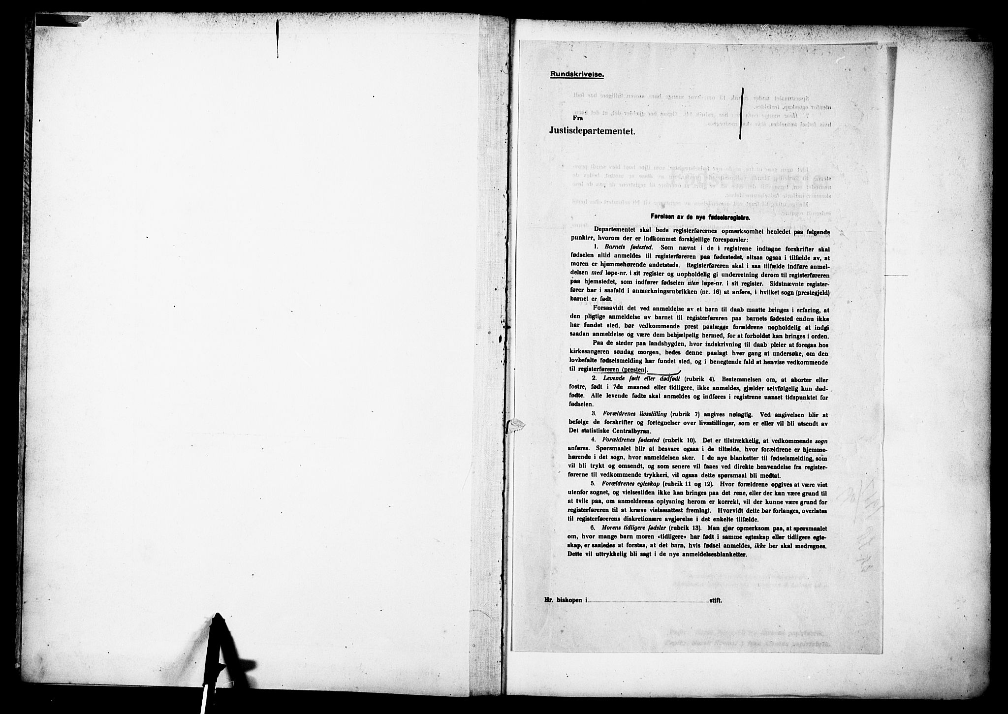 Domkirken sokneprestembete, SAB/A-74801/I/Id/L00A1: Birth register no. A 1, 1916-1923