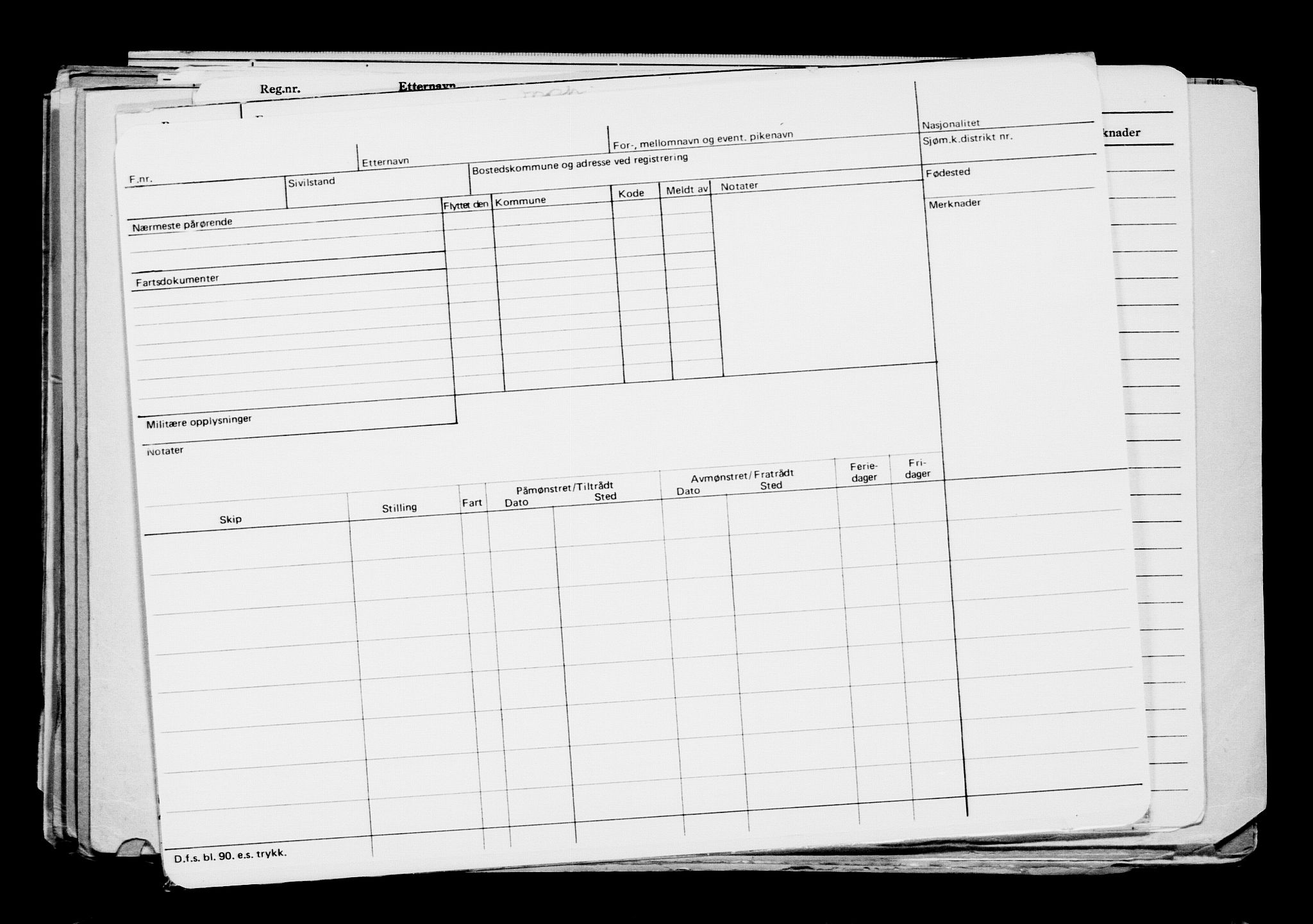 Direktoratet for sjømenn, AV/RA-S-3545/G/Gb/L0201: Hovedkort, 1921-1922, p. 195