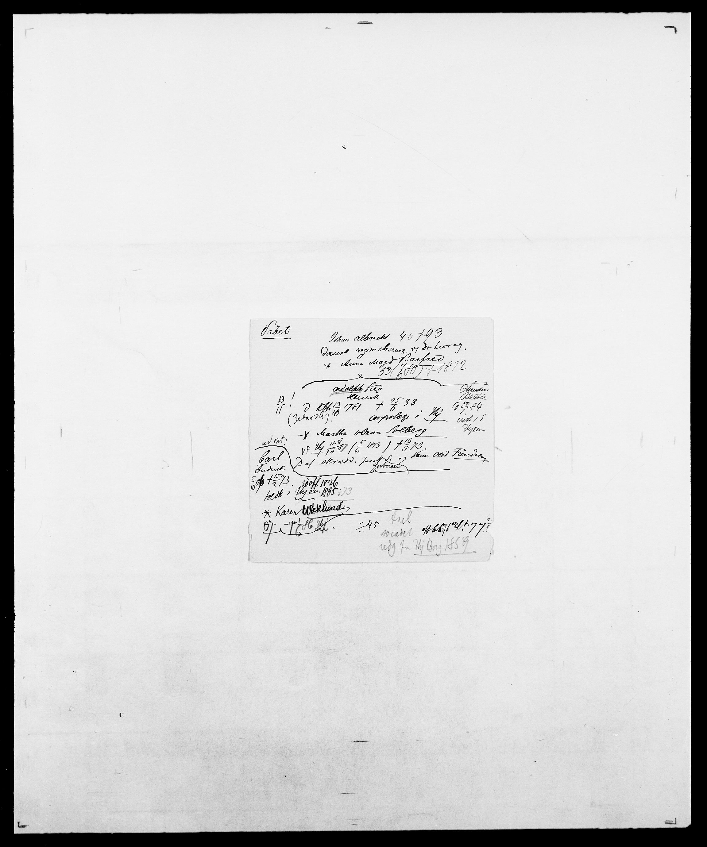 Delgobe, Charles Antoine - samling, SAO/PAO-0038/D/Da/L0031: de Place - Raaum, p. 418