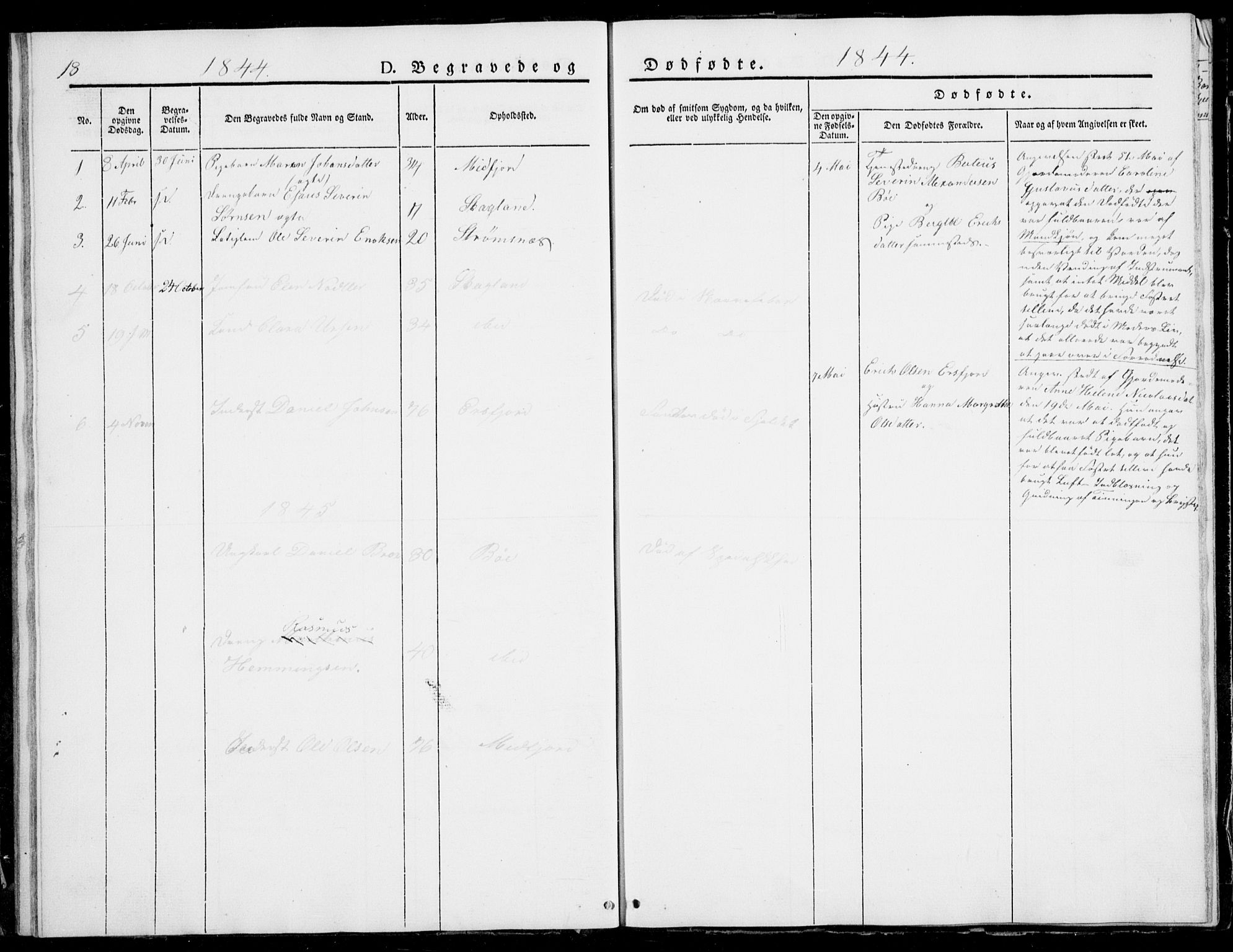 Berg sokneprestkontor, SATØ/S-1318/G/Ga/Gab/L0001klokker: Parish register (copy) no. 1, 1843-1851, p. 18