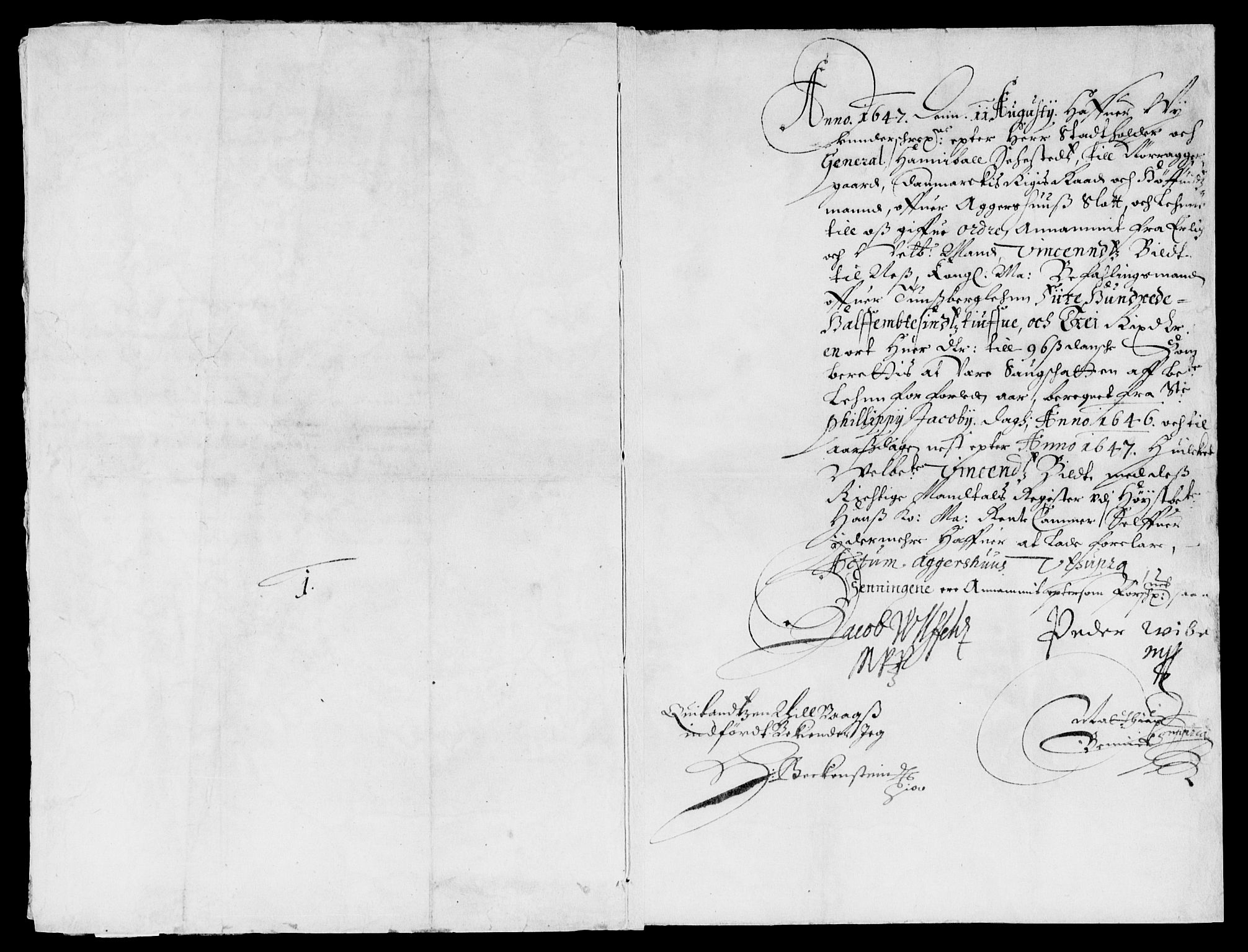 Rentekammeret inntil 1814, Reviderte regnskaper, Lensregnskaper, AV/RA-EA-5023/R/Rb/Rbo/L0027: Tønsberg len, 1645-1647