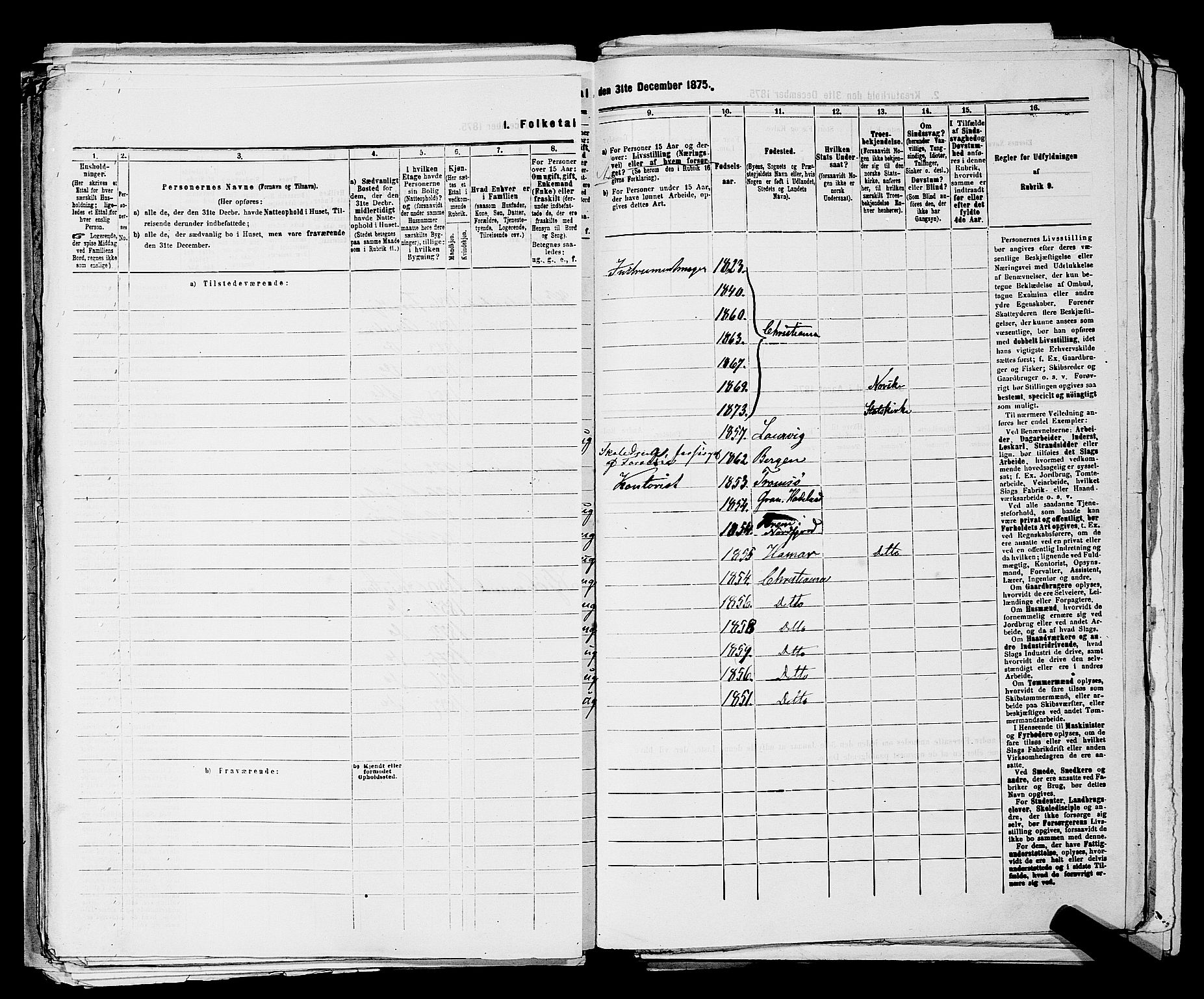 RA, 1875 census for 0301 Kristiania, 1875, p. 329