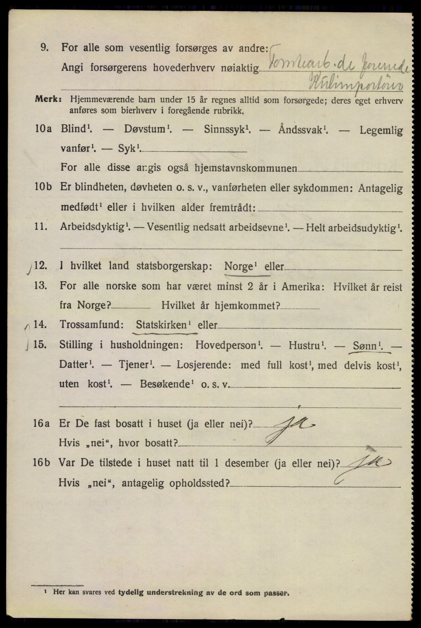 SAO, 1920 census for Kristiania, 1920, p. 553156