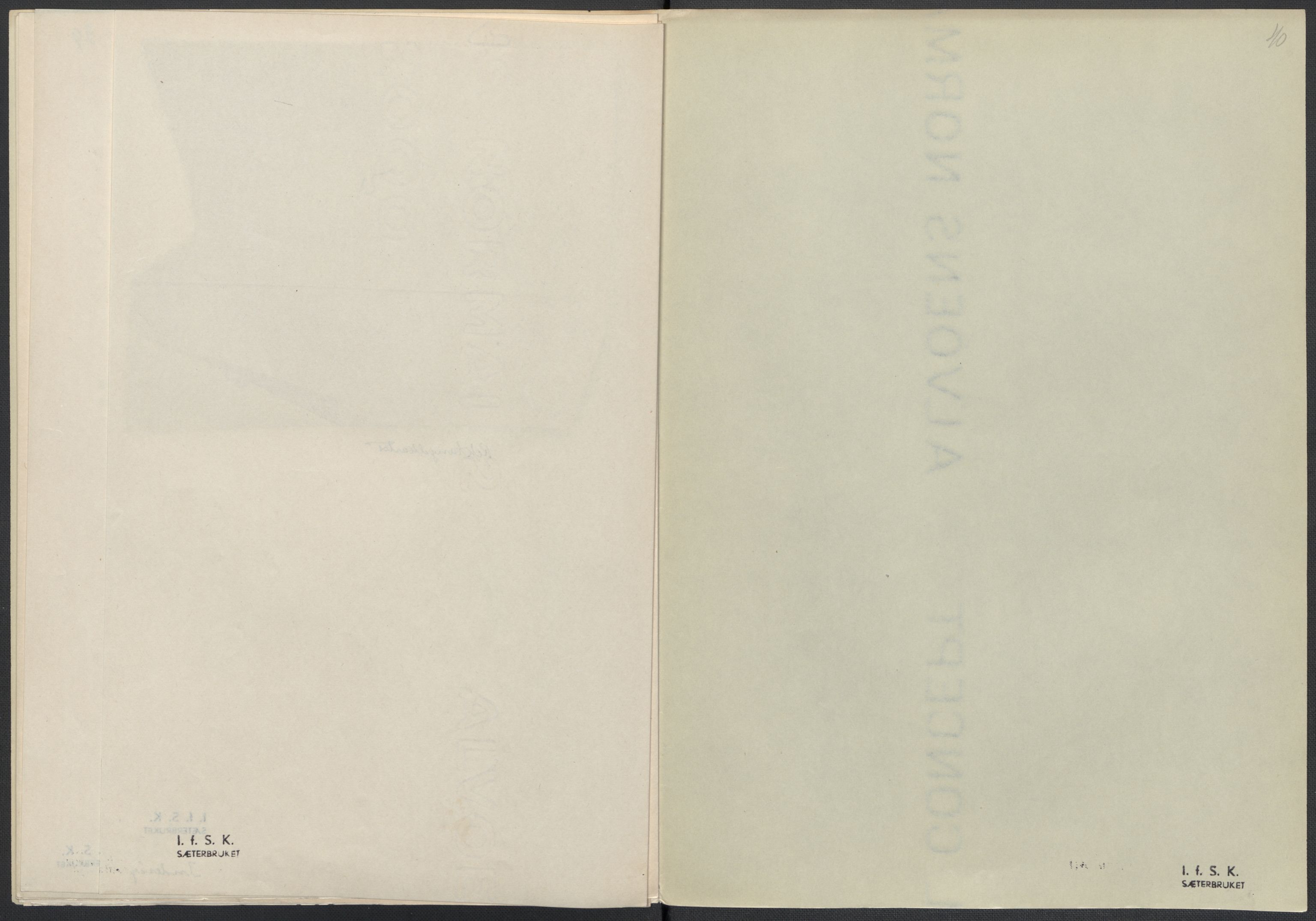 Instituttet for sammenlignende kulturforskning, AV/RA-PA-0424/F/Fc/L0015/0002: Eske B15: / Nord-Trøndelag (perm XLIII), 1933-1938, p. 40