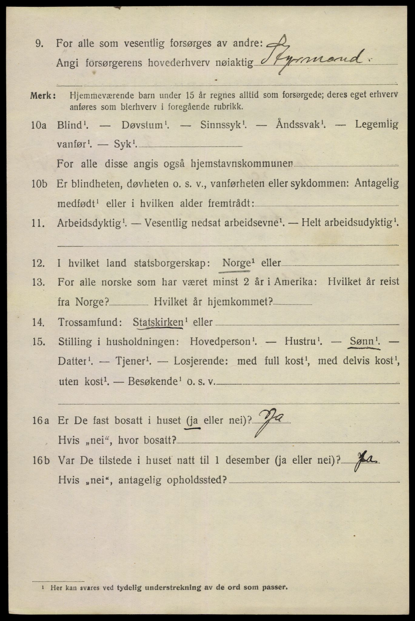 SAKO, 1920 census for Tønsberg, 1920, p. 26674