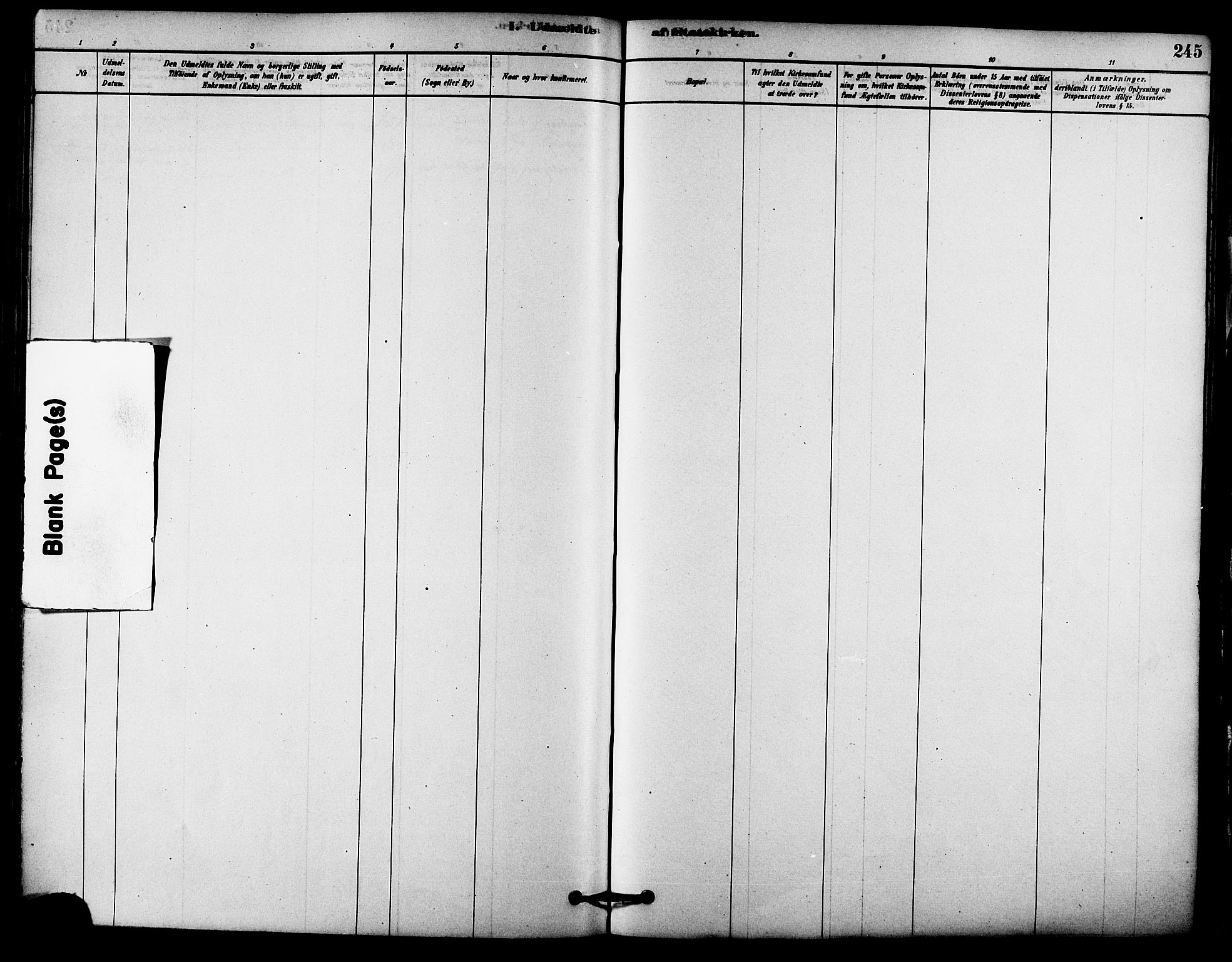 Ministerialprotokoller, klokkerbøker og fødselsregistre - Sør-Trøndelag, AV/SAT-A-1456/612/L0378: Parish register (official) no. 612A10, 1878-1897, p. 245