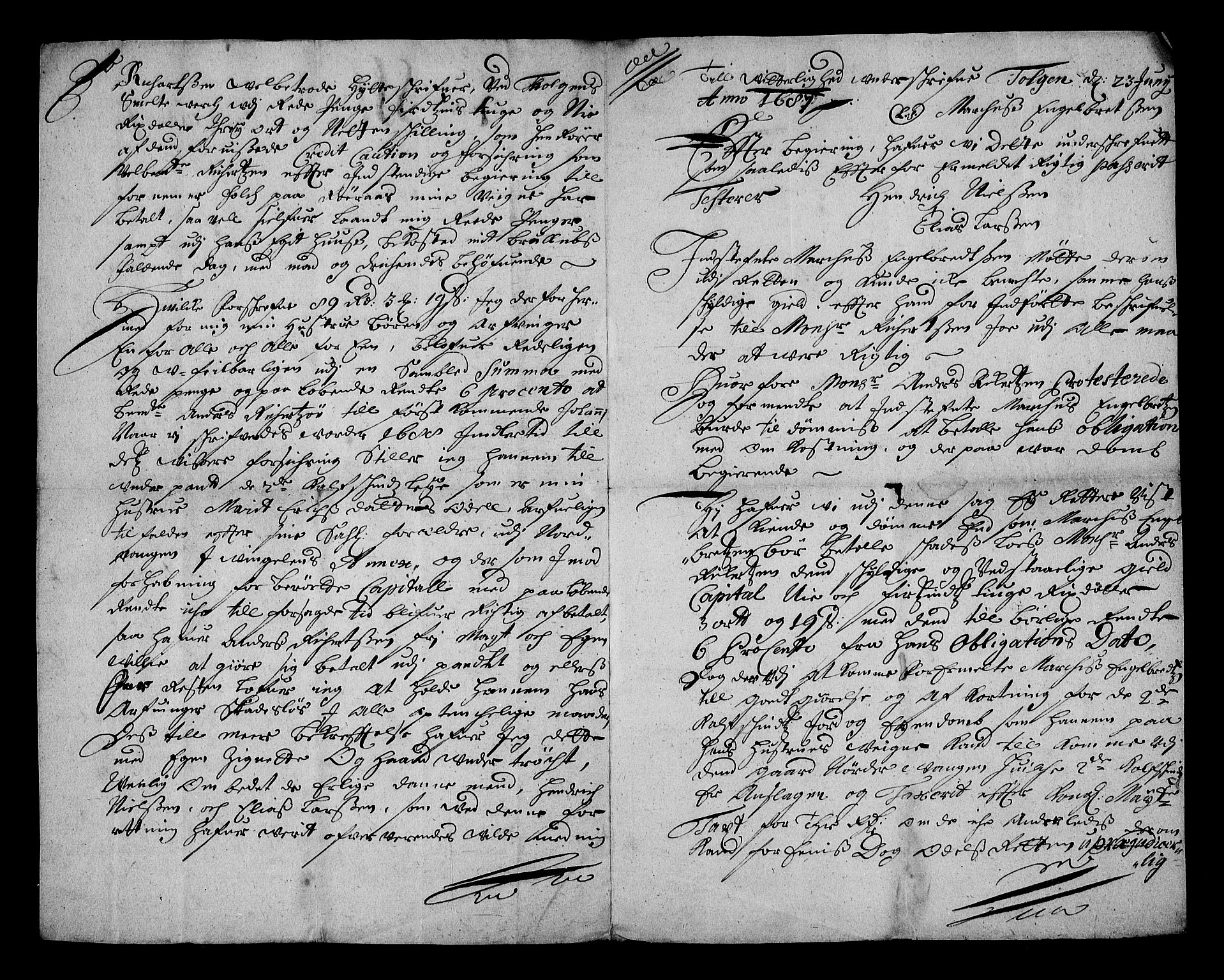Stattholderembetet 1572-1771, RA/EA-2870/Af/L0002: Avskrifter av vedlegg til originale supplikker, nummerert i samsvar med supplikkbøkene, 1687-1689, p. 256
