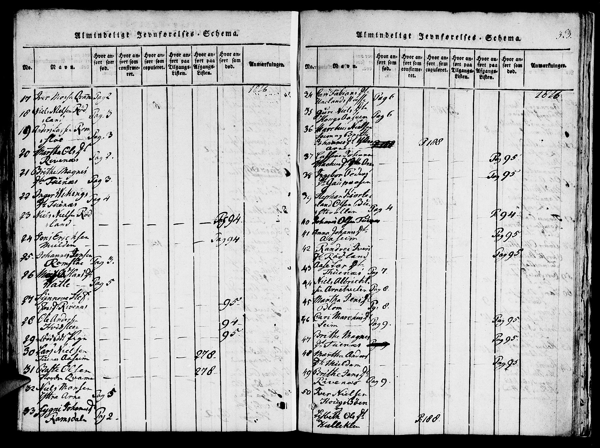 Haus sokneprestembete, AV/SAB-A-75601/H/Haa: Parish register (official) no. A 12, 1816-1821, p. 323