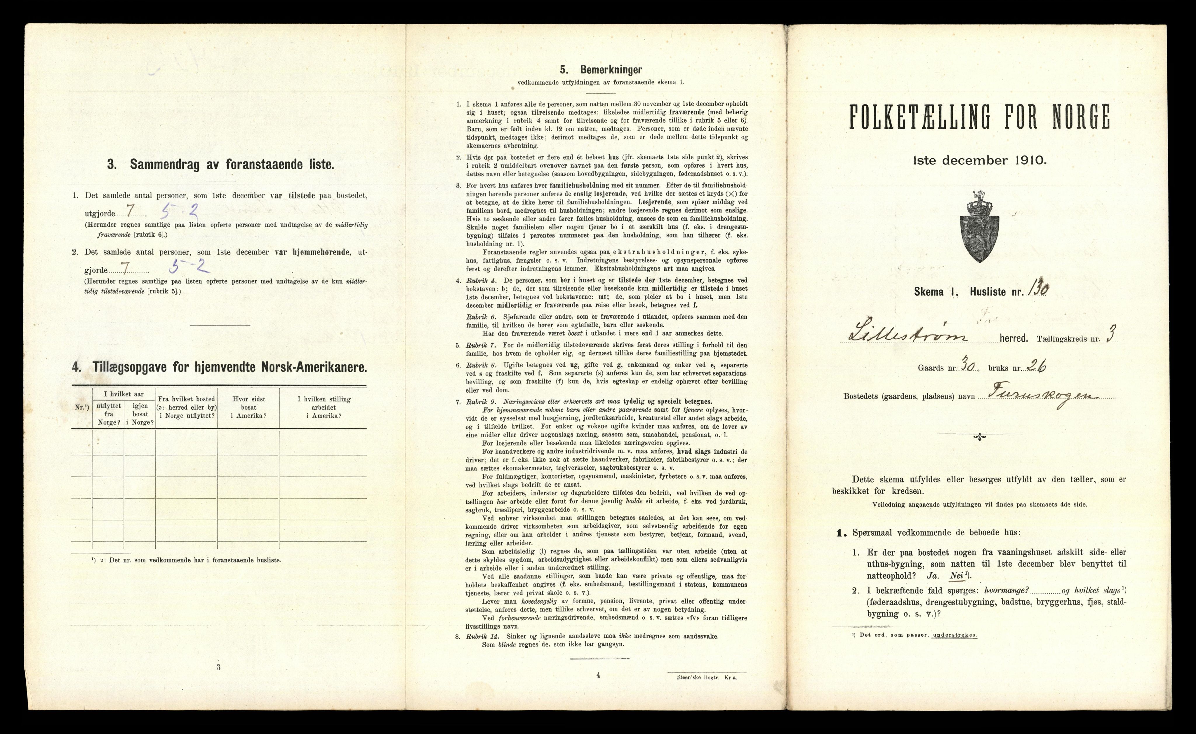 RA, 1910 census for Lillestrøm, 1910, p. 787