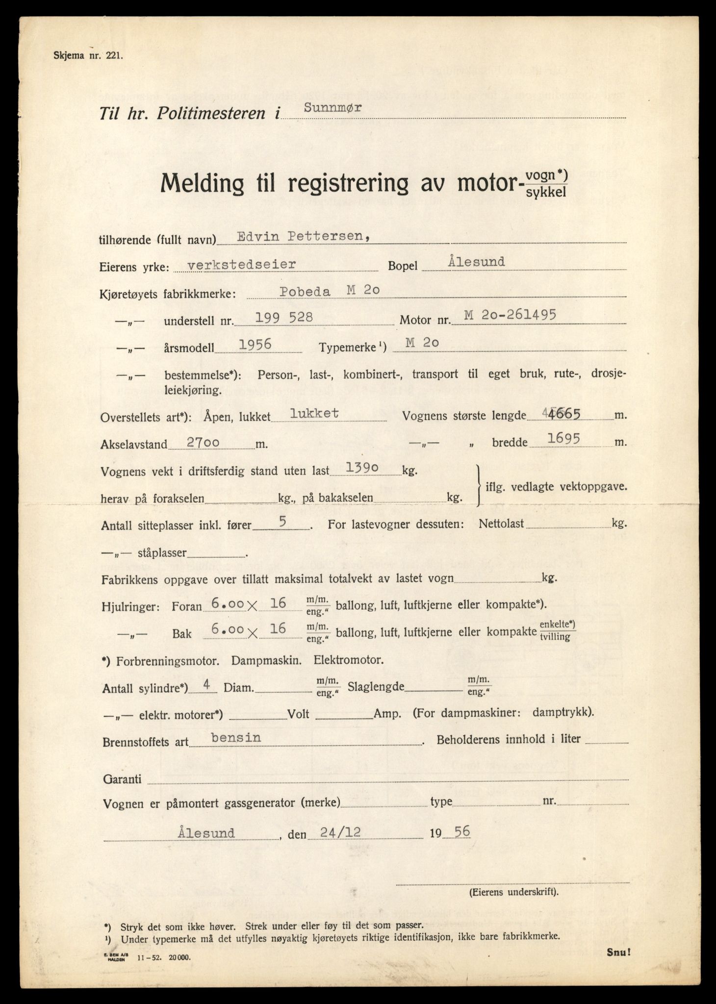Møre og Romsdal vegkontor - Ålesund trafikkstasjon, AV/SAT-A-4099/F/Fe/L0048: Registreringskort for kjøretøy T 14721 - T 14863, 1927-1998, p. 2971