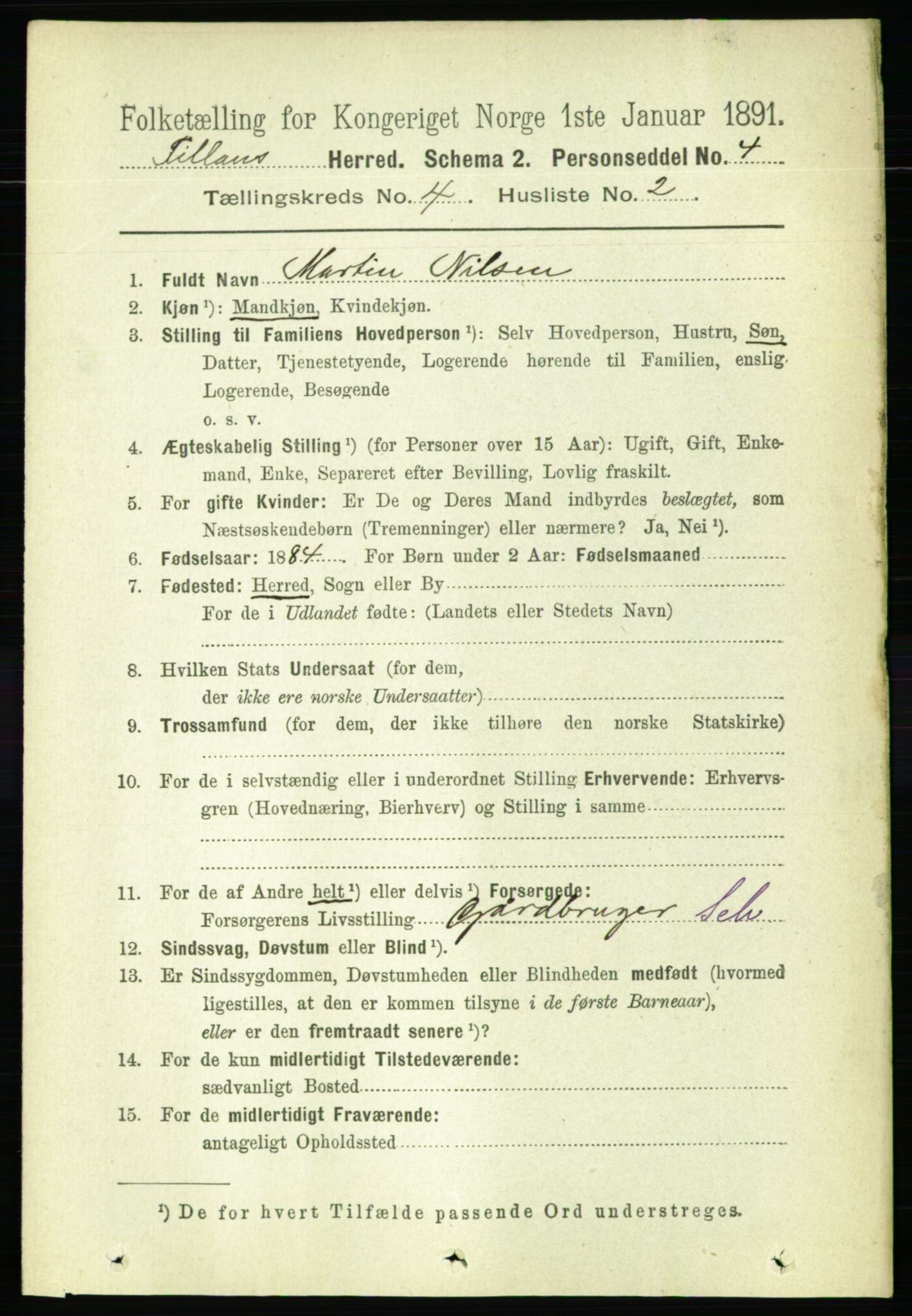 RA, 1891 census for 1616 Fillan, 1891, p. 675