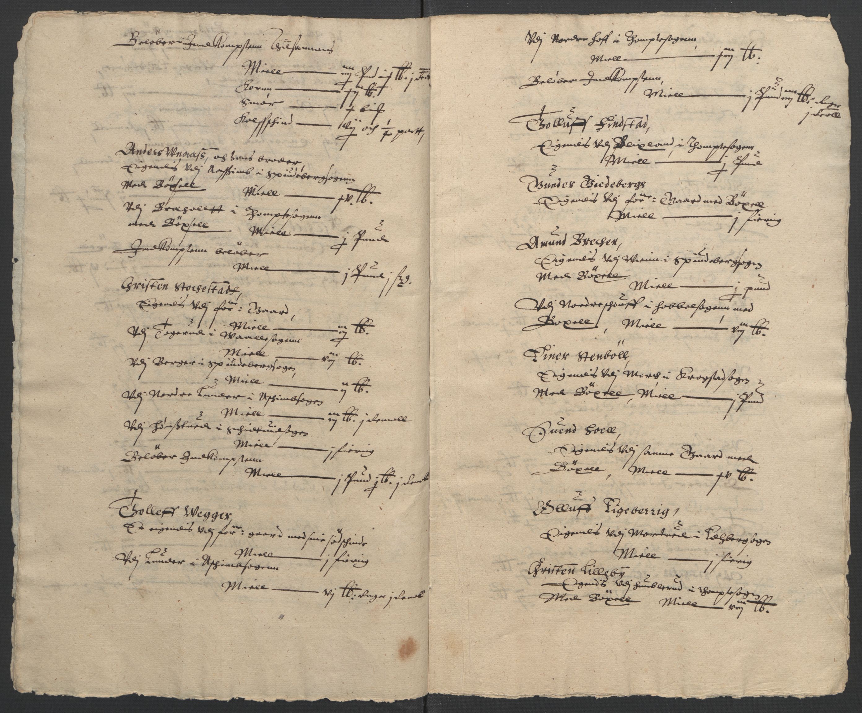 Stattholderembetet 1572-1771, AV/RA-EA-2870/Ek/L0009/0001: Jordebøker til utlikning av rosstjeneste 1624-1626: / Odelsjordebøker for noen vikværske len, 1624-1626, p. 26