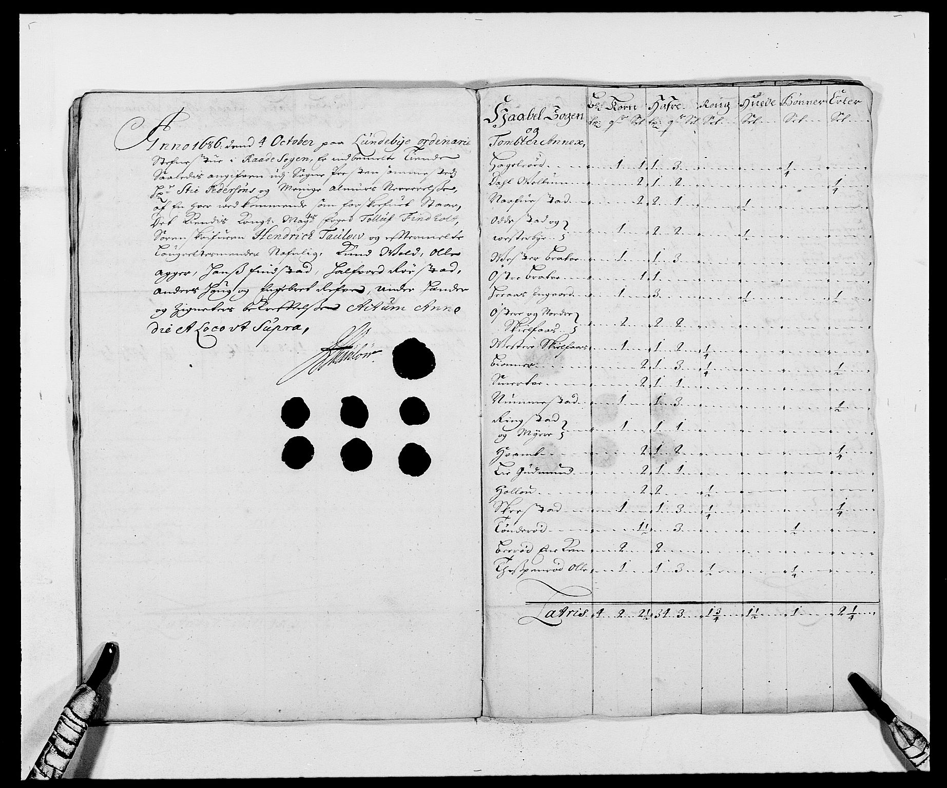 Rentekammeret inntil 1814, Reviderte regnskaper, Fogderegnskap, AV/RA-EA-4092/R02/L0105: Fogderegnskap Moss og Verne kloster, 1685-1687, p. 170