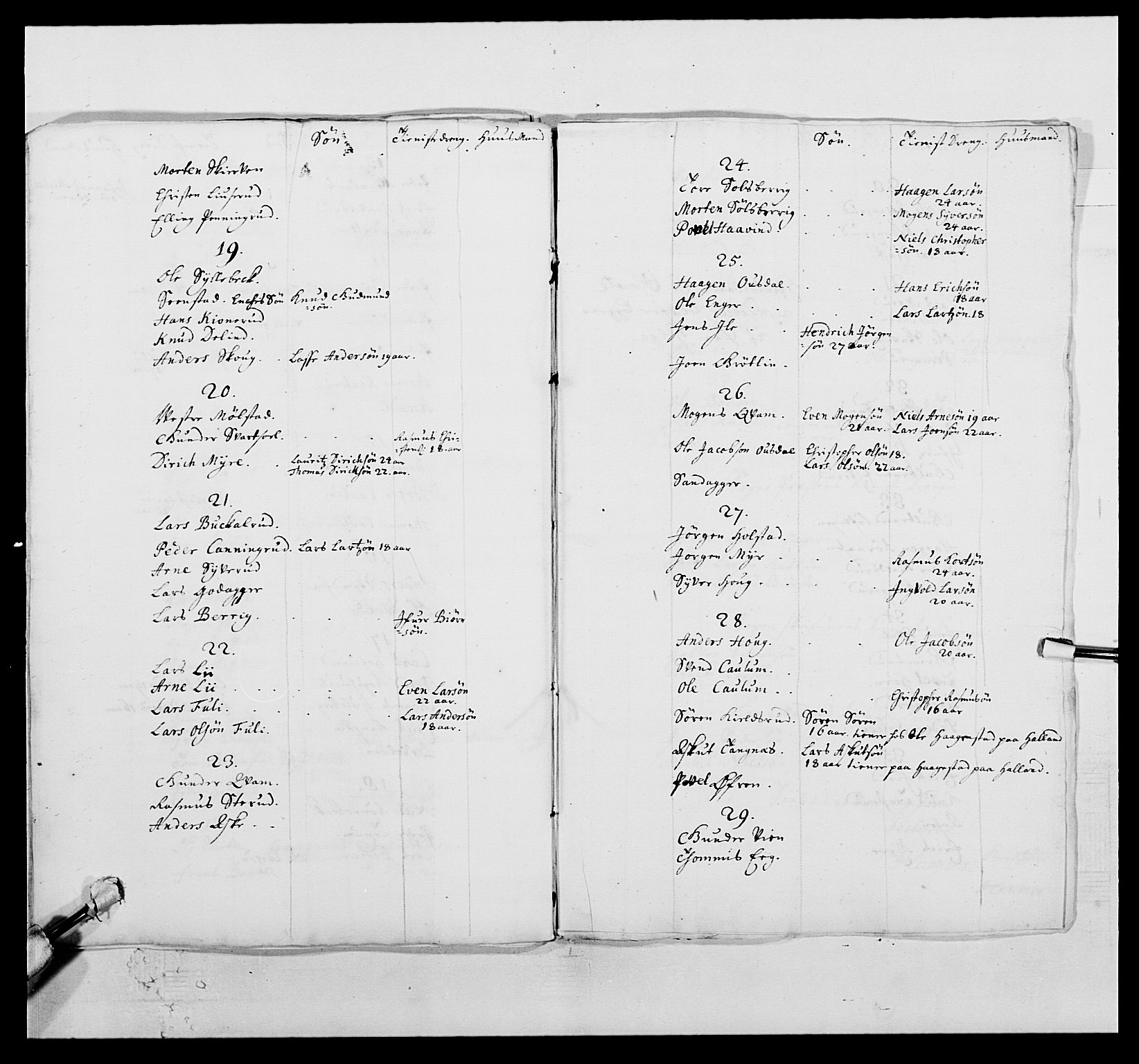 Kommanderende general (KG I) med Det norske krigsdirektorium, AV/RA-EA-5419/E/Ea/L0501: Opplandske regiment, 1699-1700, p. 196