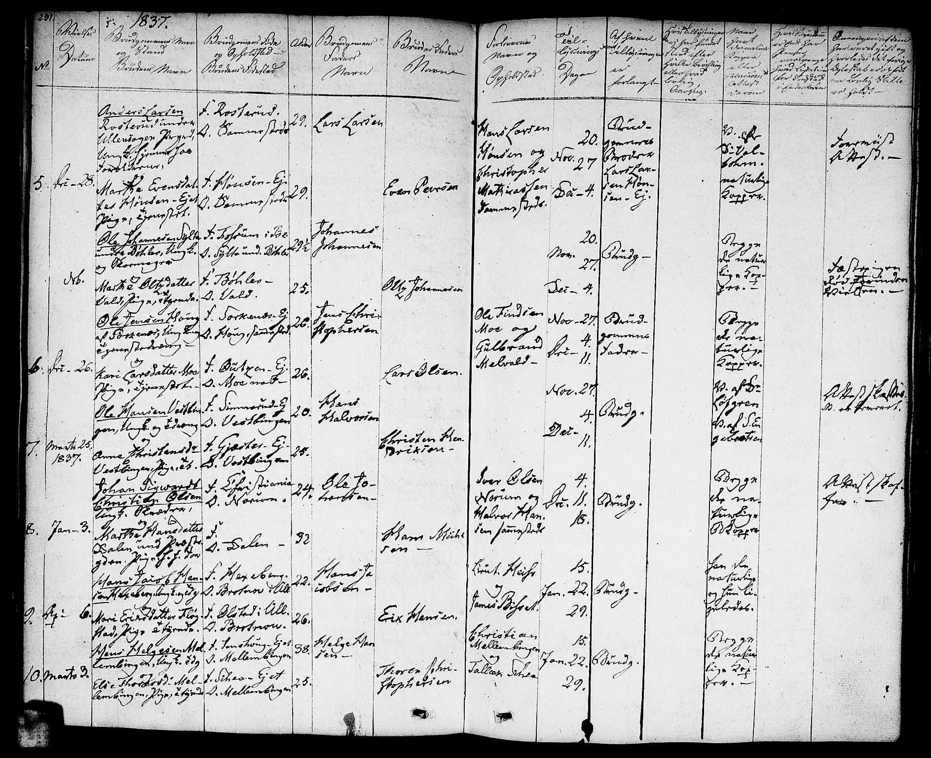 Sørum prestekontor Kirkebøker, SAO/A-10303/F/Fa/L0004: Parish register (official) no. I 4, 1829-1845, p. 231