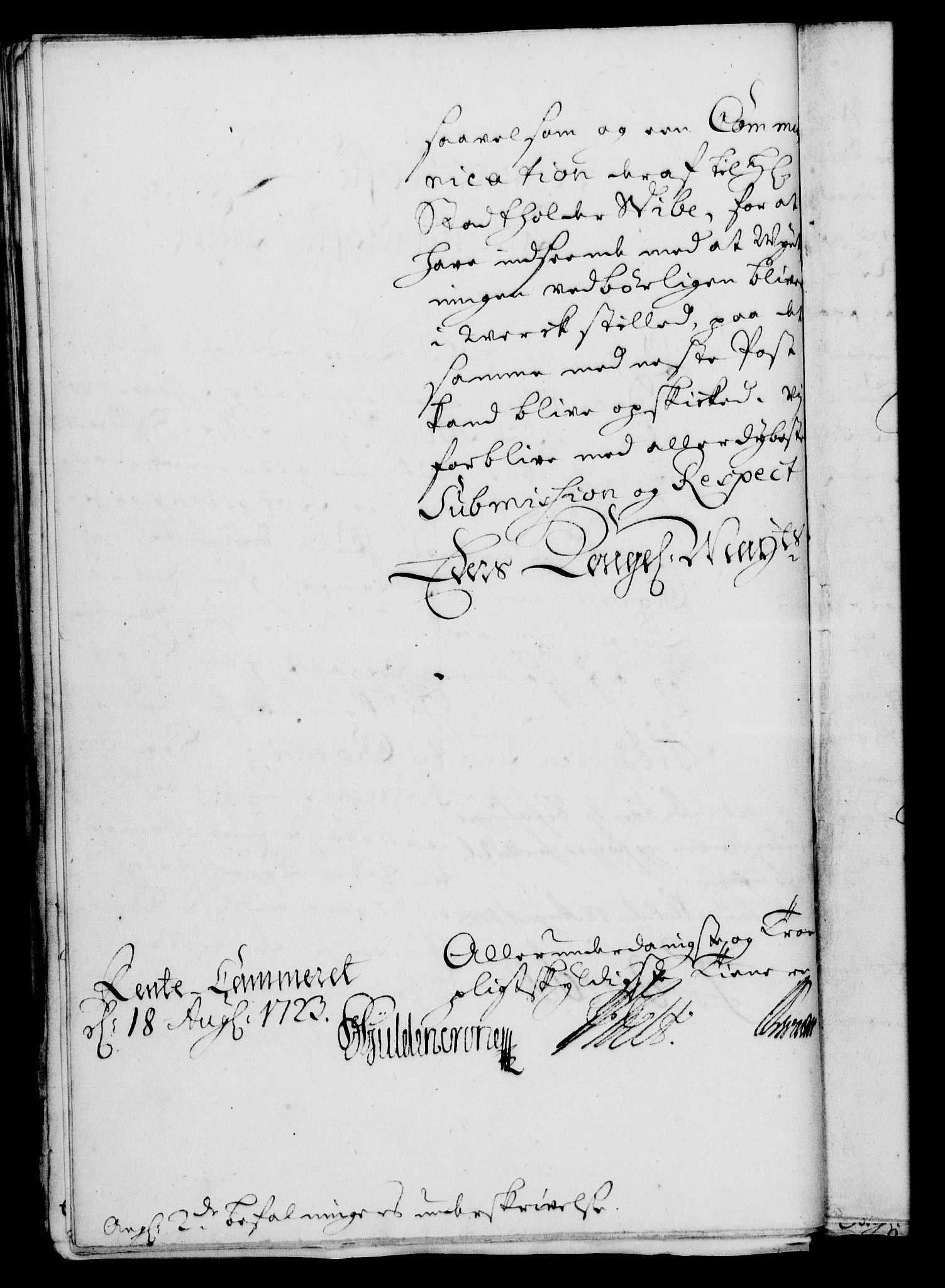 Rentekammeret, Kammerkanselliet, RA/EA-3111/G/Gf/Gfa/L0006: Norsk relasjons- og resolusjonsprotokoll (merket RK 52.6), 1723, p. 918