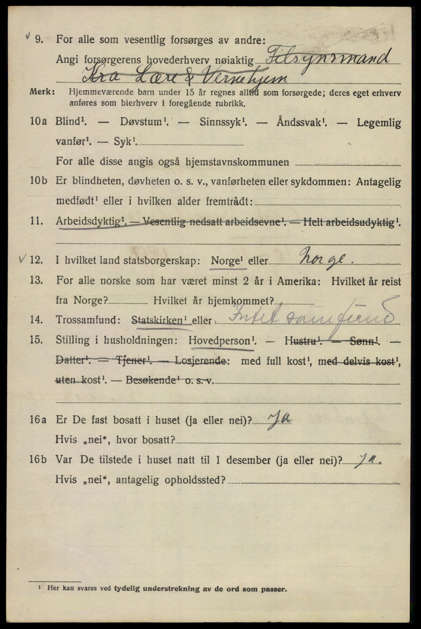 SAO, 1920 census for Kristiania, 1920, p. 147214