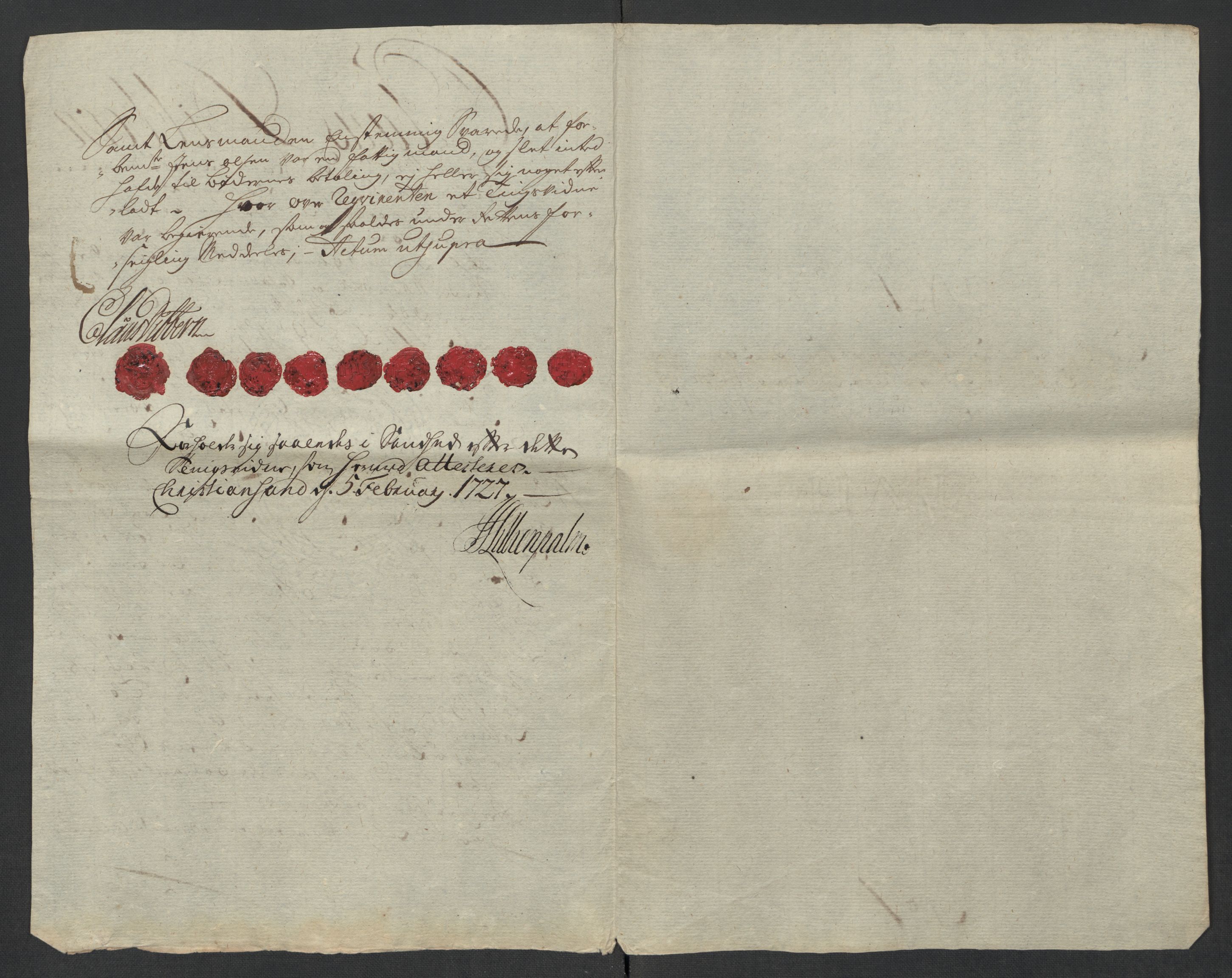 Rentekammeret inntil 1814, Reviderte regnskaper, Fogderegnskap, AV/RA-EA-4092/R39/L2325: Fogderegnskap Nedenes, 1716, p. 488