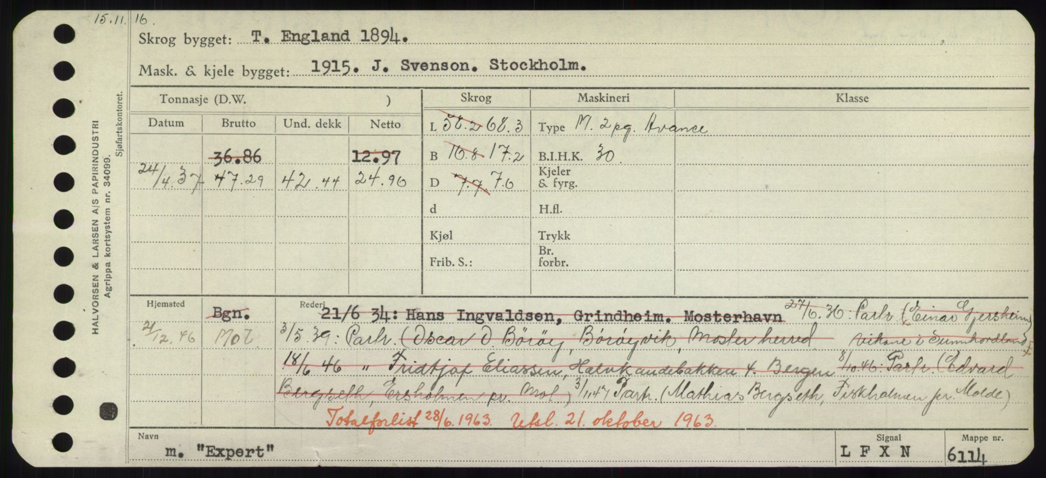 Sjøfartsdirektoratet med forløpere, Skipsmålingen, AV/RA-S-1627/H/Hd/L0009: Fartøy, E, p. 639