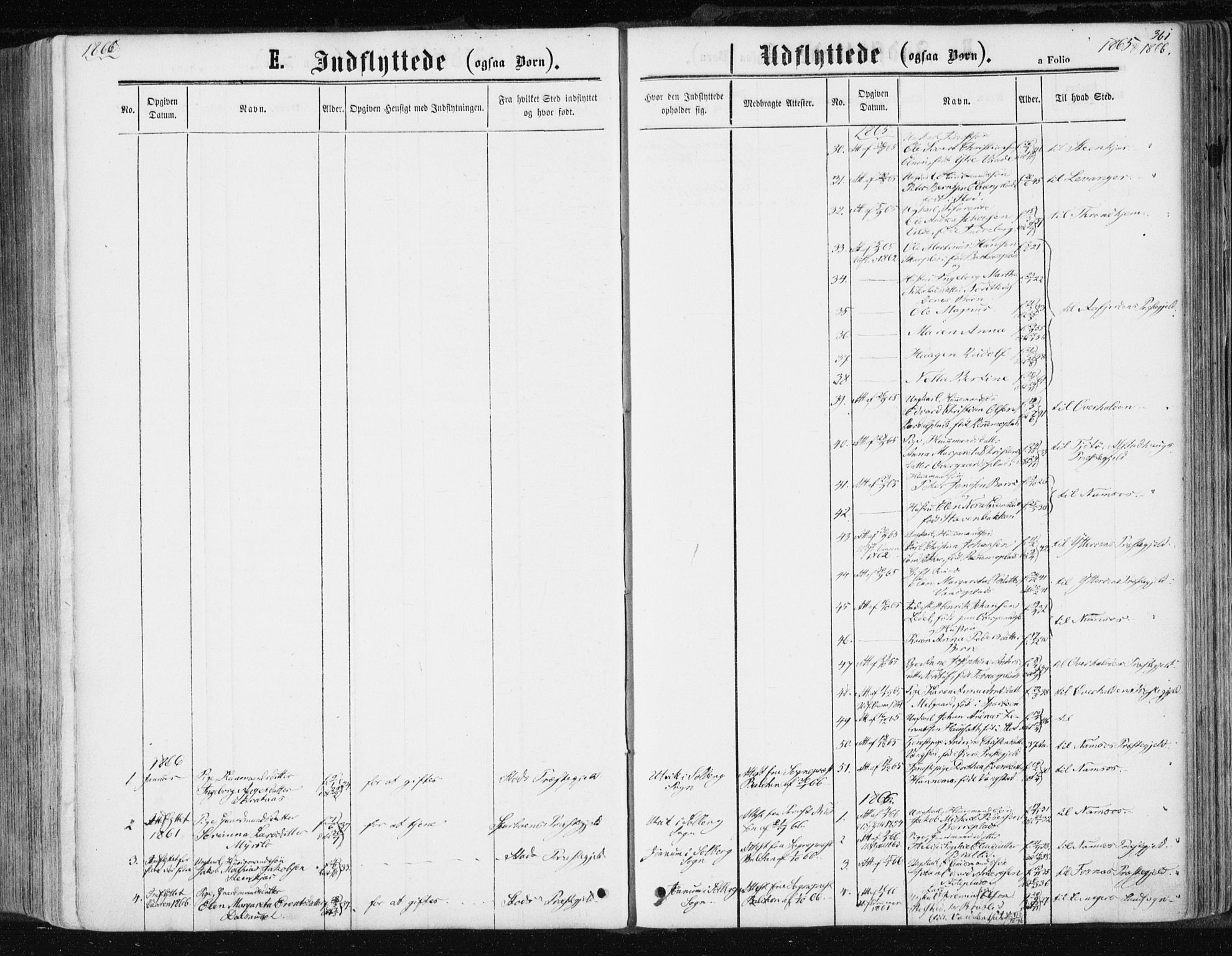 Ministerialprotokoller, klokkerbøker og fødselsregistre - Nord-Trøndelag, AV/SAT-A-1458/741/L0394: Parish register (official) no. 741A08, 1864-1877, p. 361